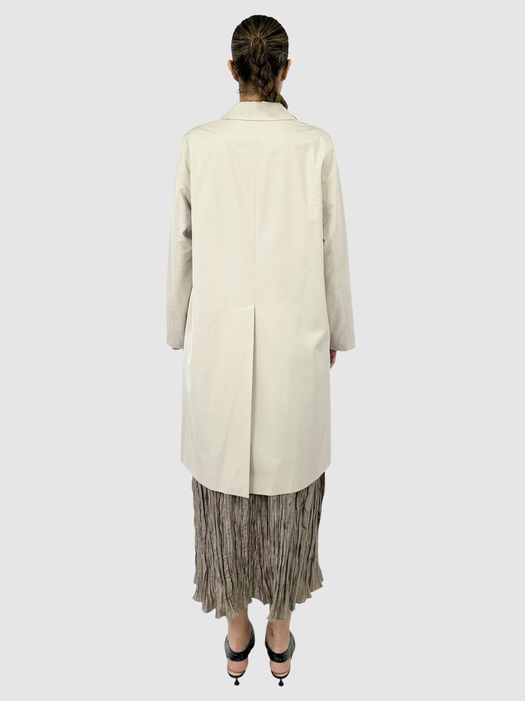Button-Up Trench Coat