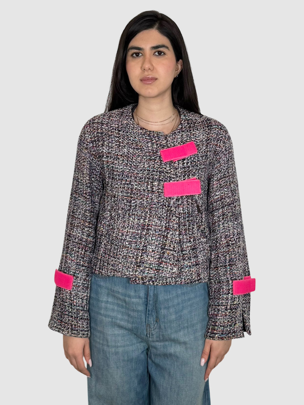 2017 Tweed Velcro Jacket