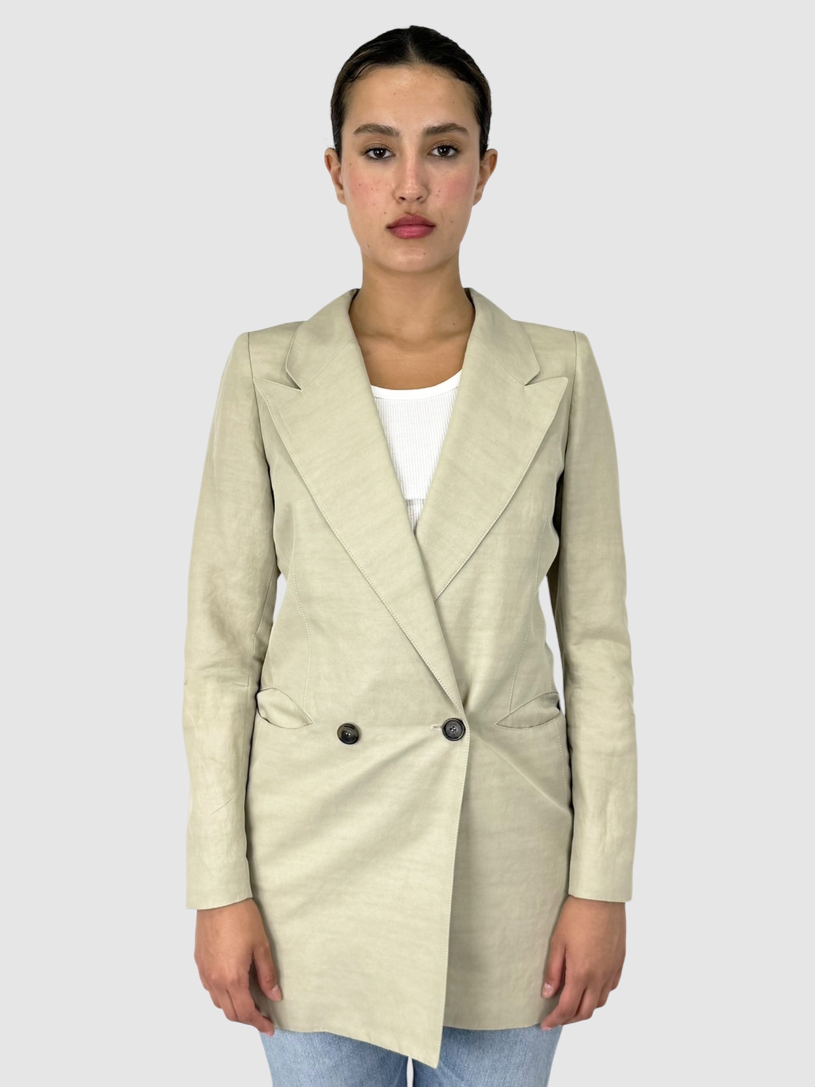 Double-Breasted Blazer