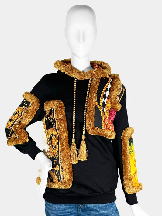 2018 Baroque Appliqué Hoodie - Size M