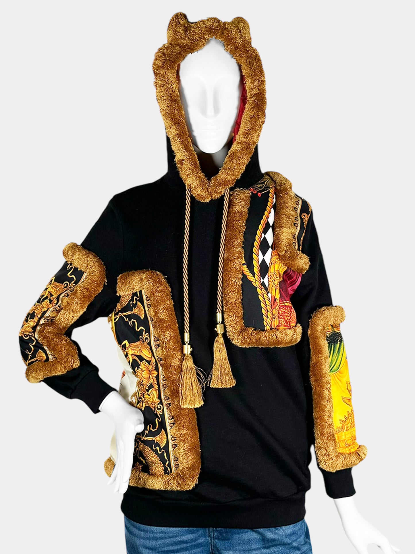 2018 Baroque Appliqué Hoodie - Size M