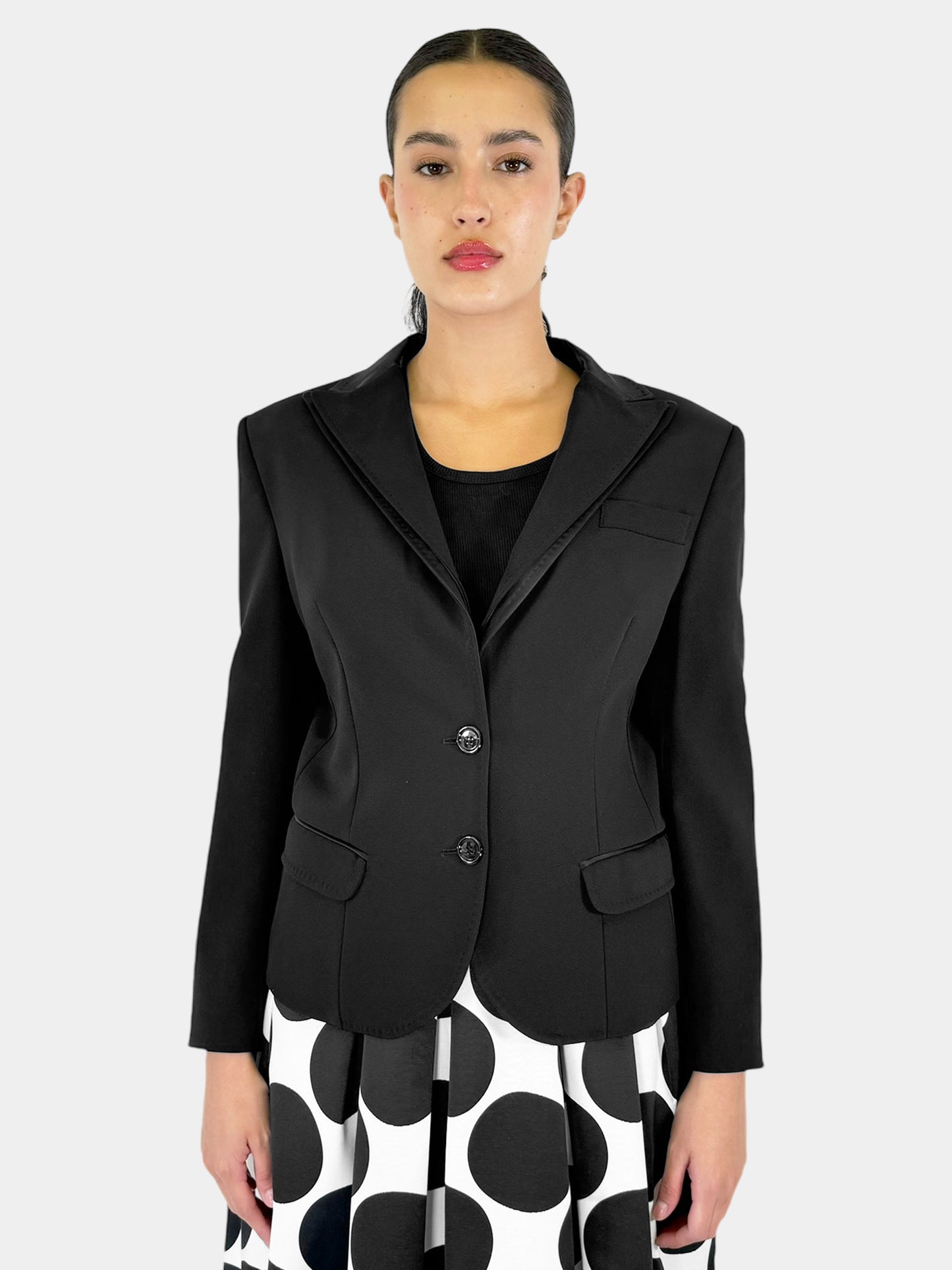 Single-Breasted Blazer - Size 48