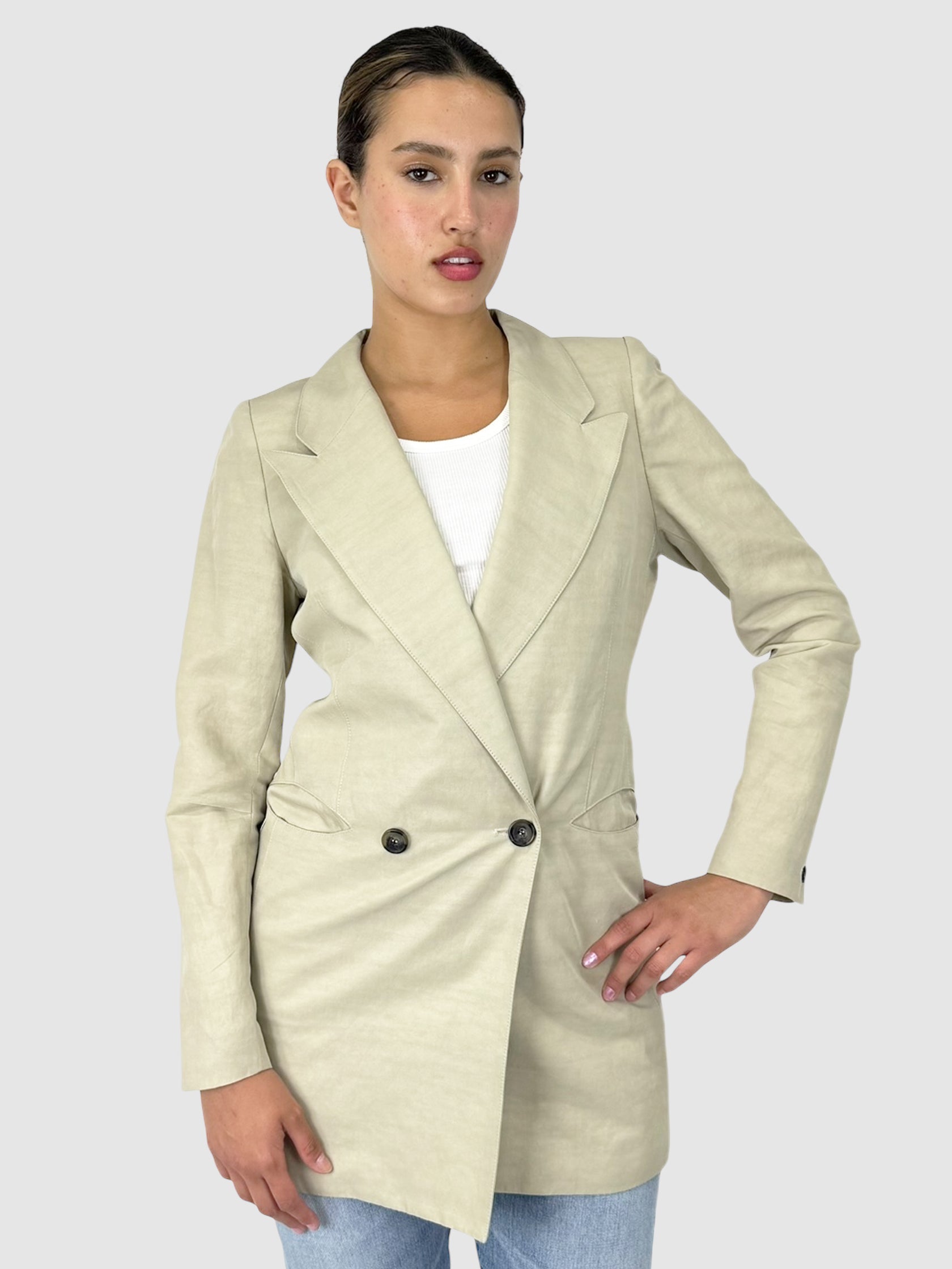 Double-Breasted Blazer