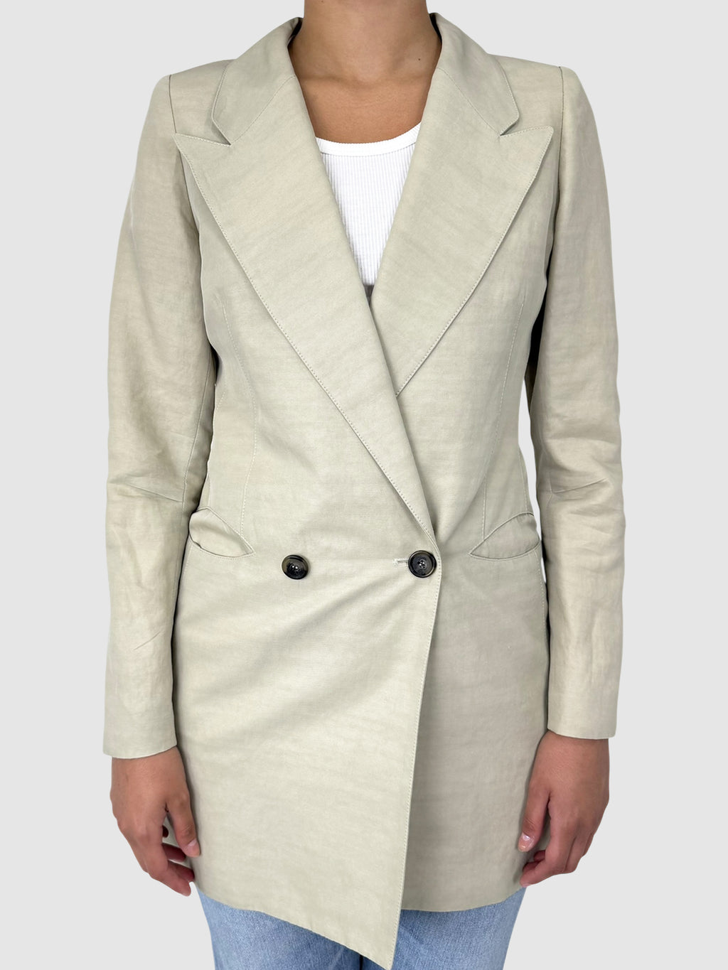 Double-Breasted Blazer