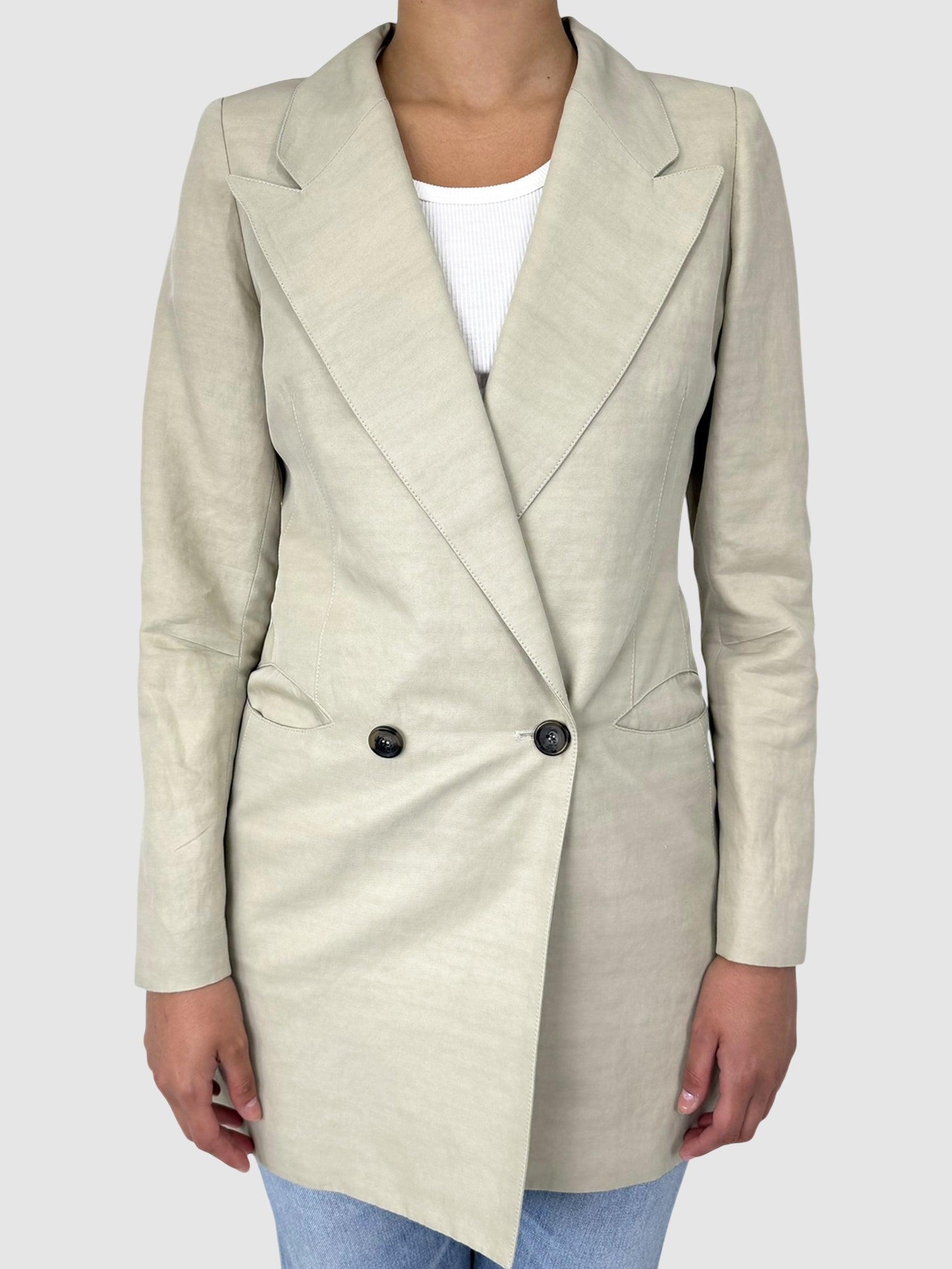 Double-Breasted Blazer