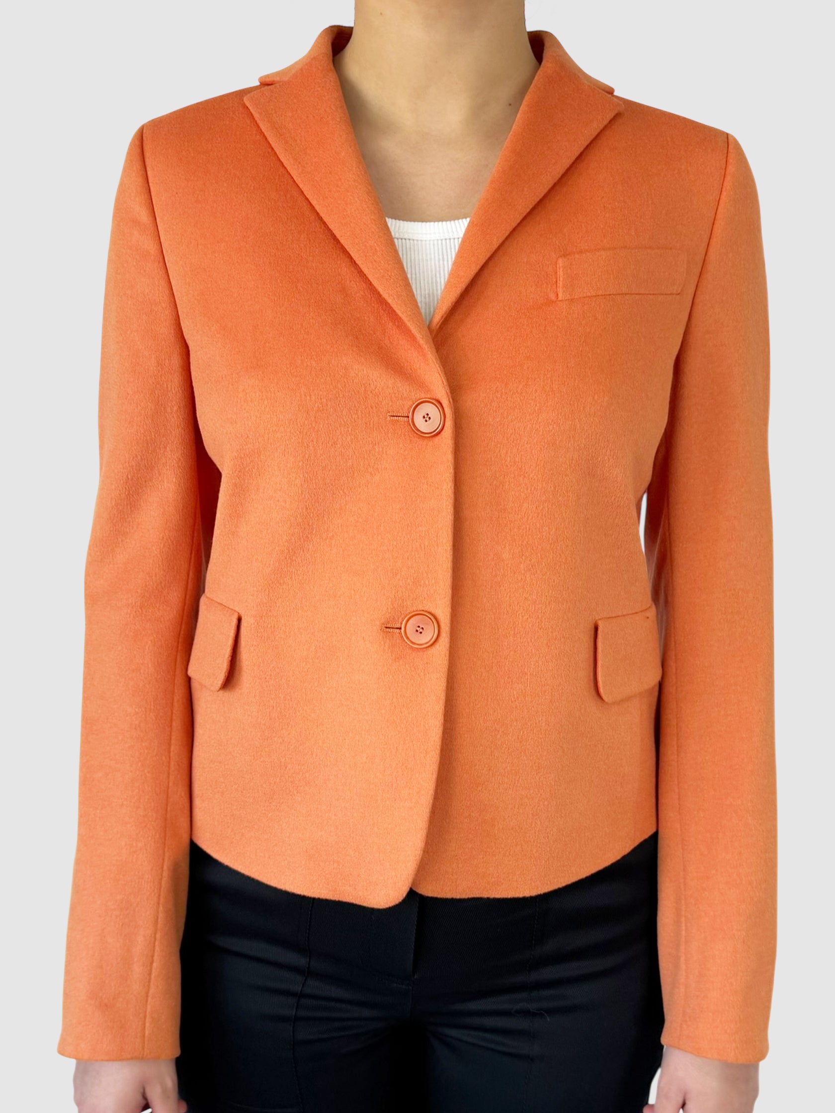 Wool Angora Blazer
