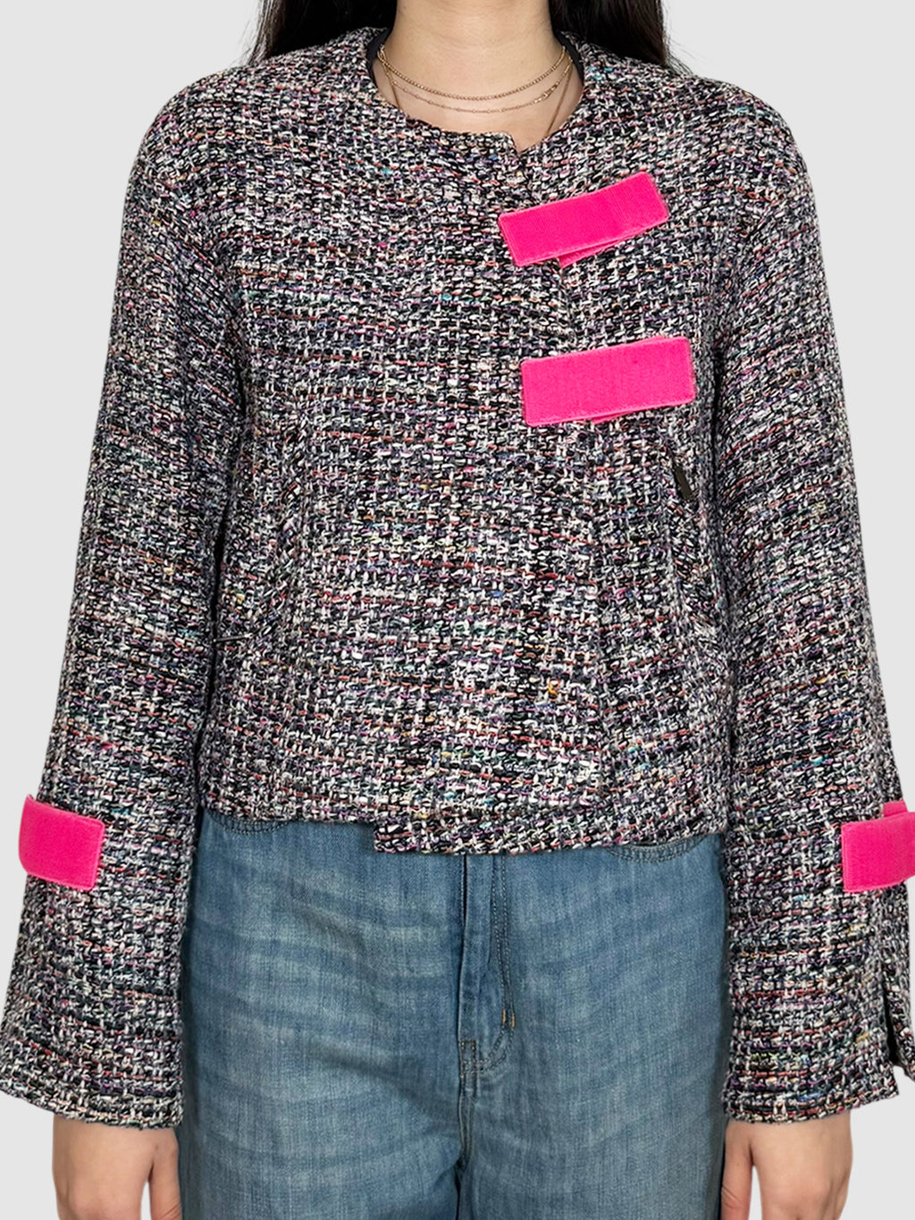 2017 Tweed Velcro Jacket