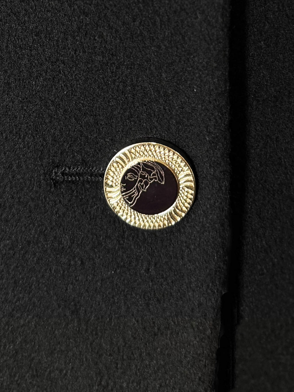 Cashmere Button-Up Coat