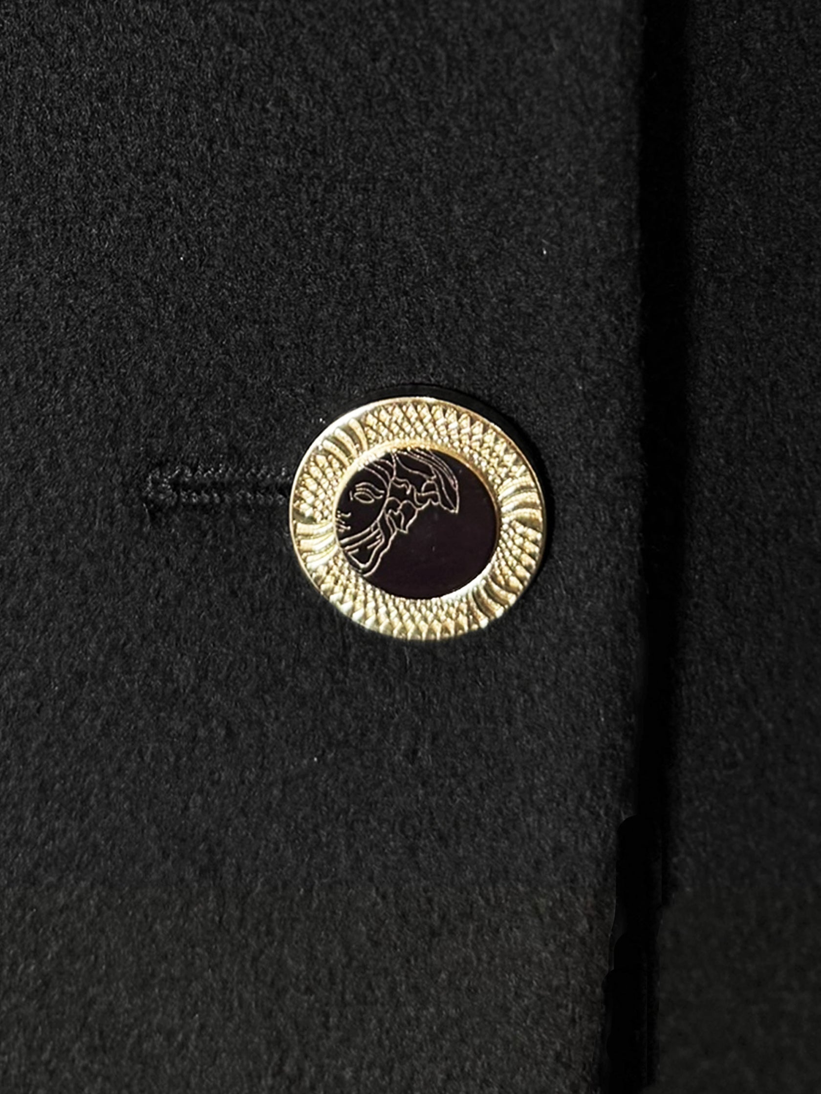 Cashmere Button-Up Coat