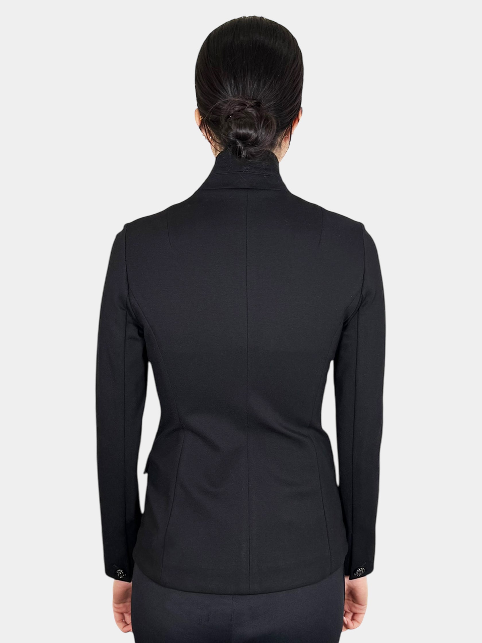 Button-Up High Neck Jacket - Size 00