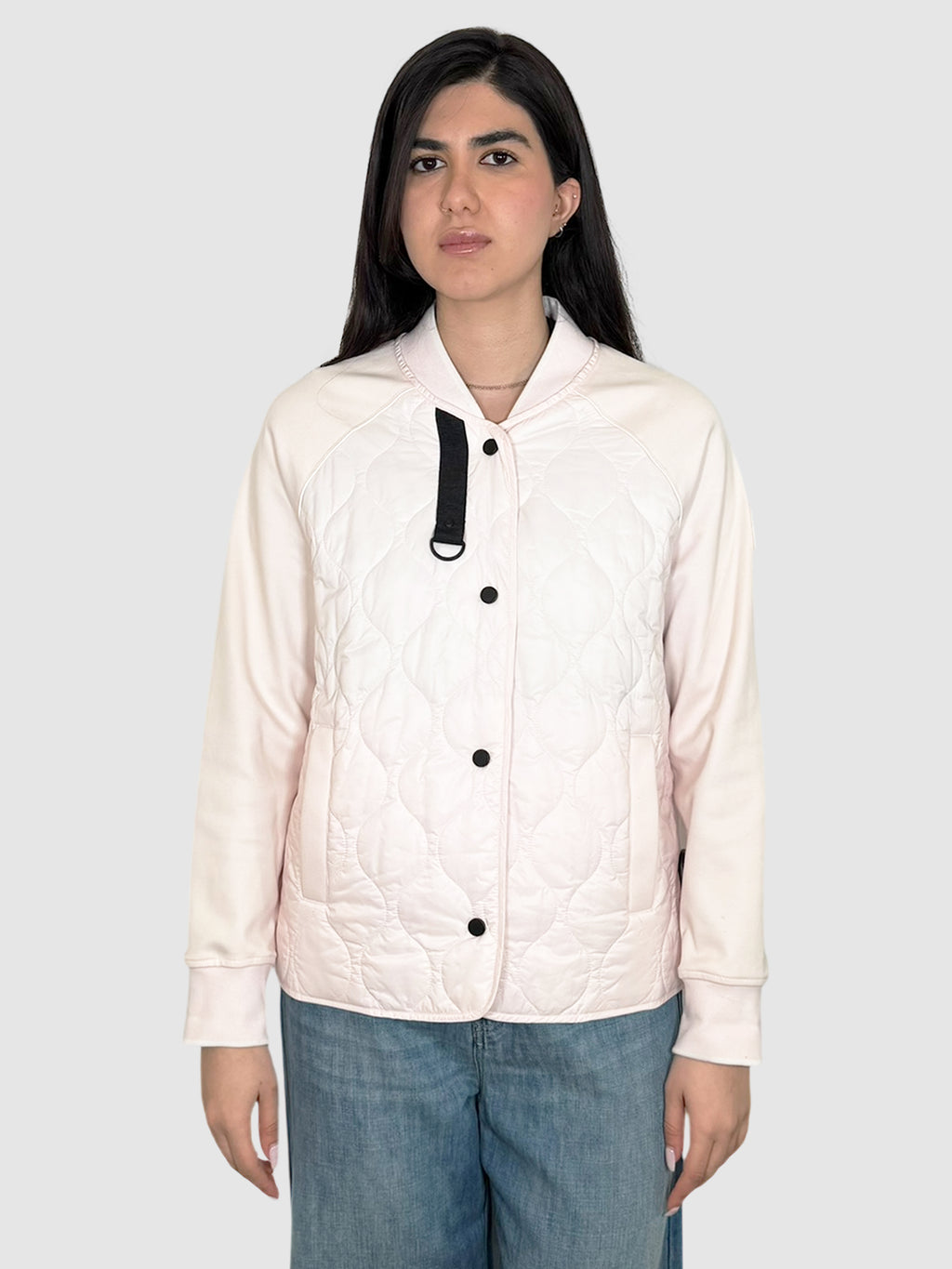 Quilted Bomber Jacket
