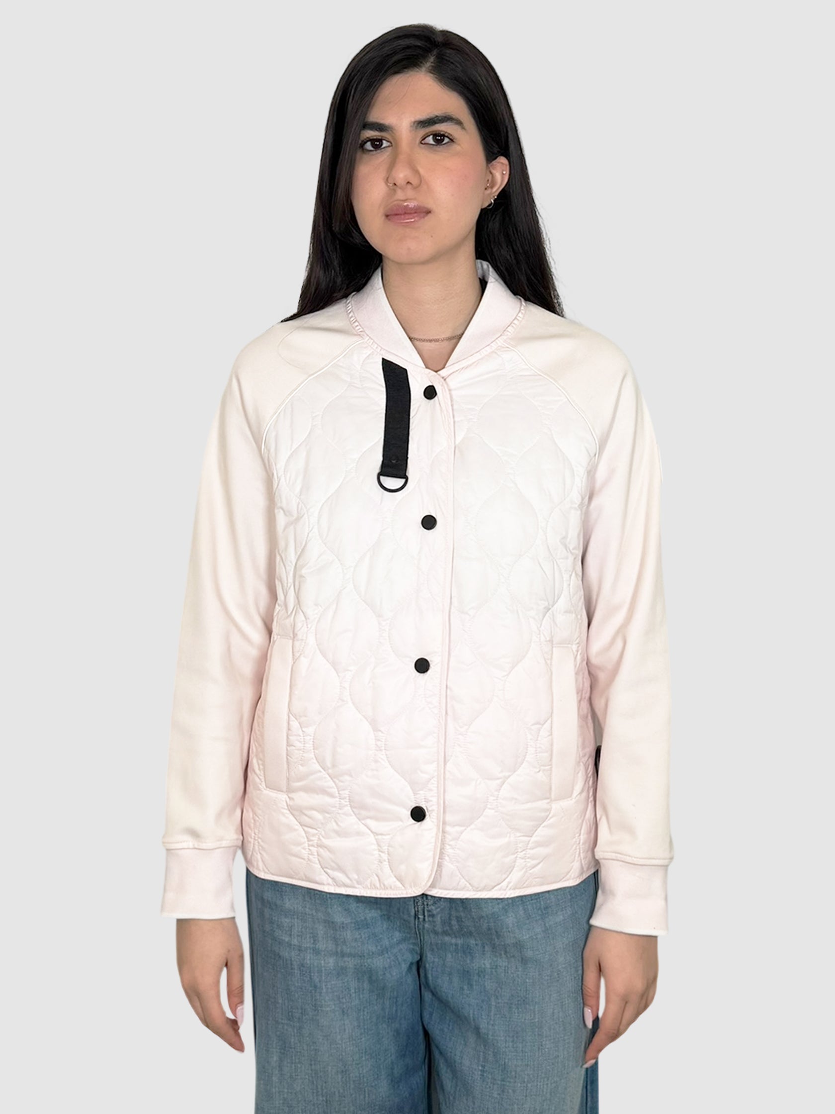 Quilted Bomber Jacket