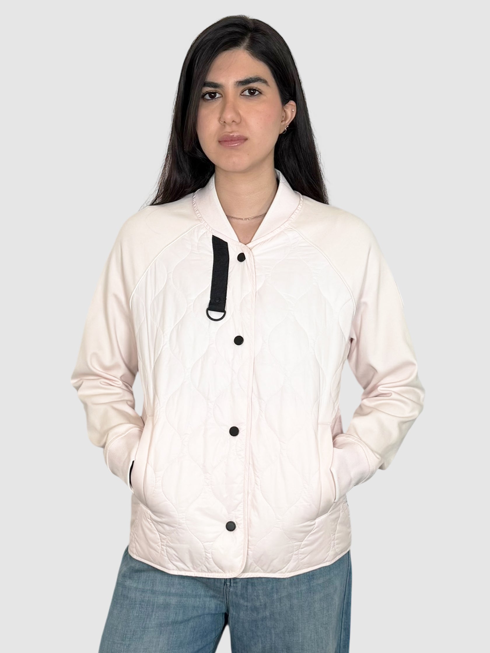 Quilted Bomber Jacket
