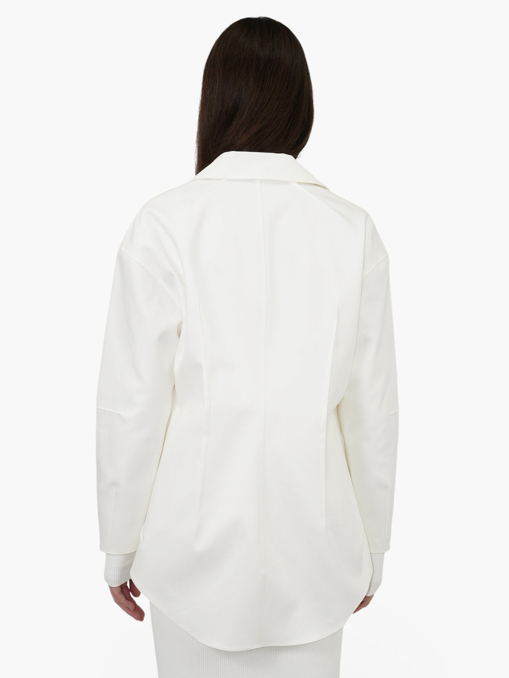 Paneled Open Jacket