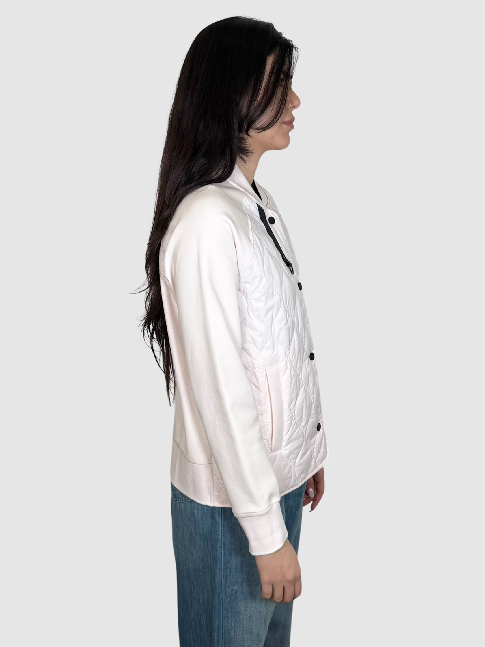 Quilted Bomber Jacket