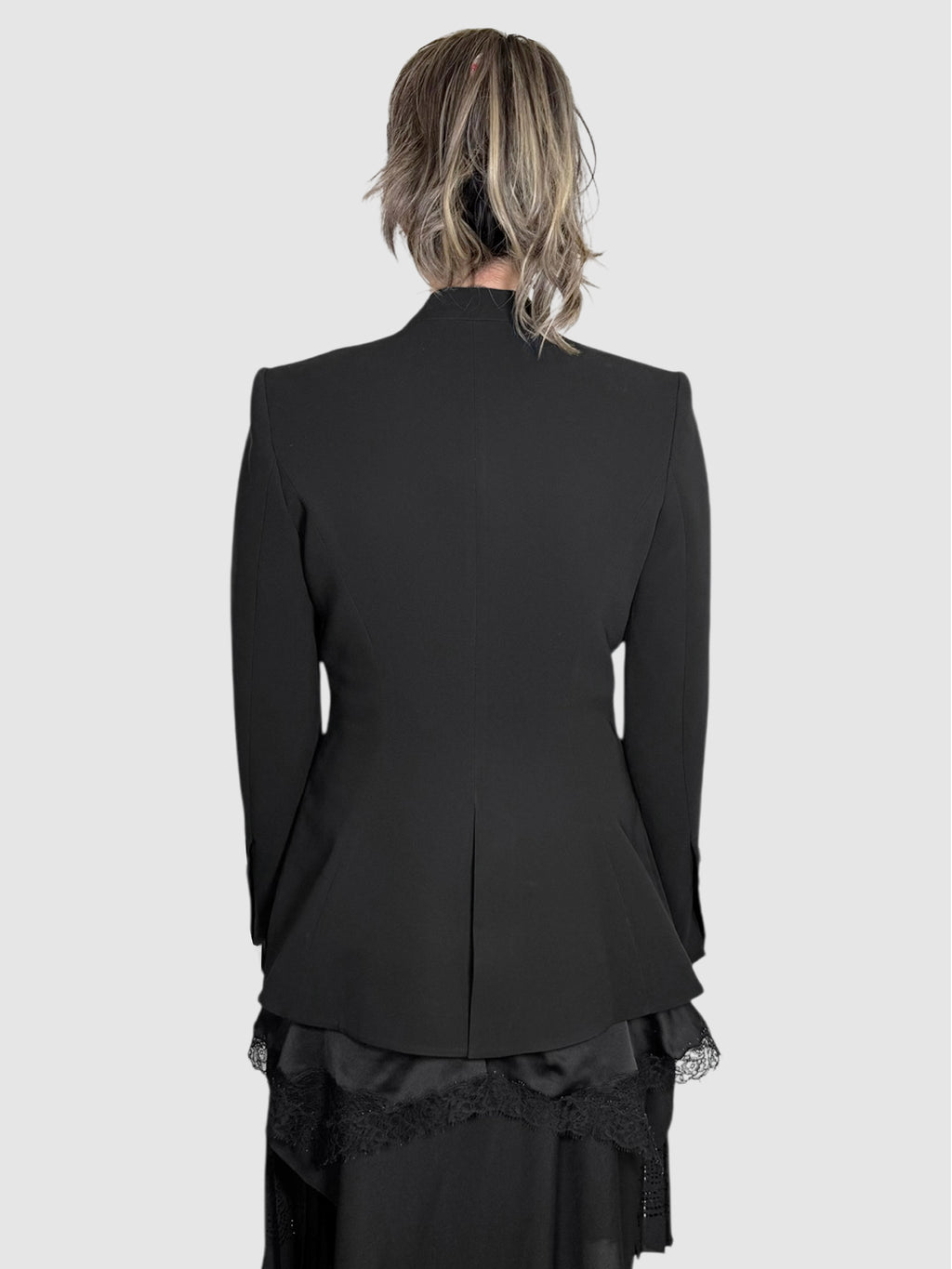 Lace Trim Blazer