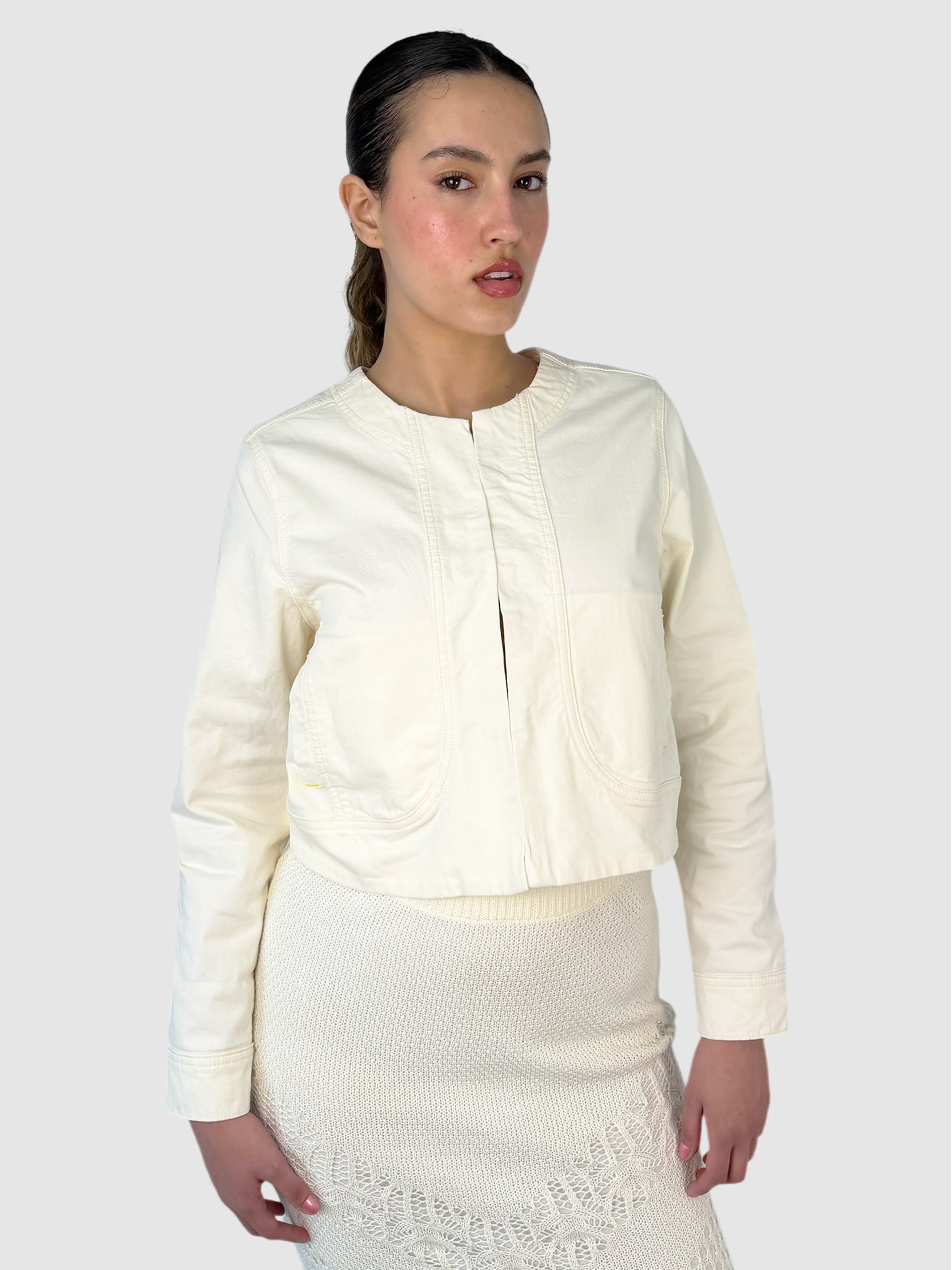 Heart Embroidered Jacket