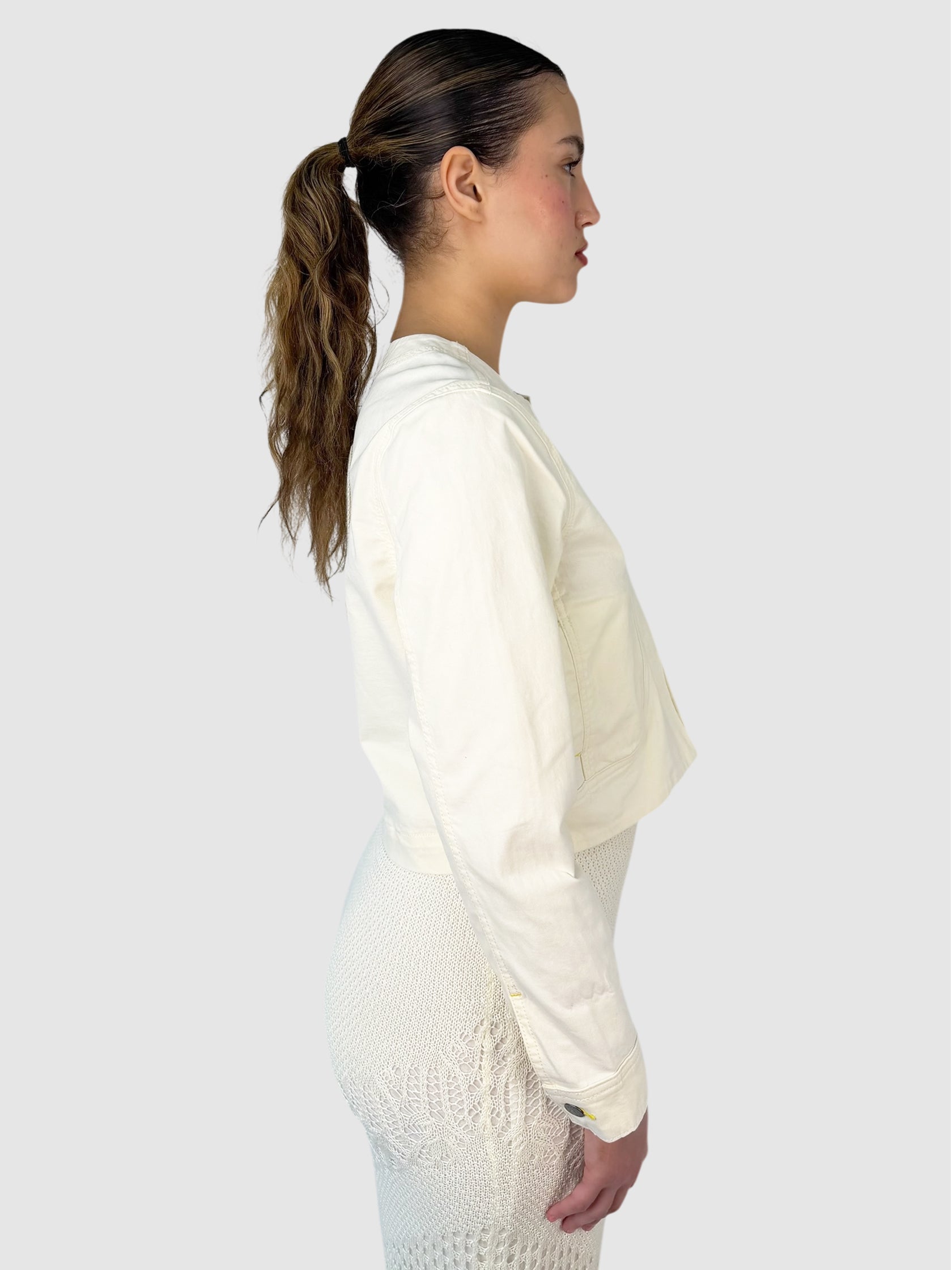 Heart Embroidered Jacket