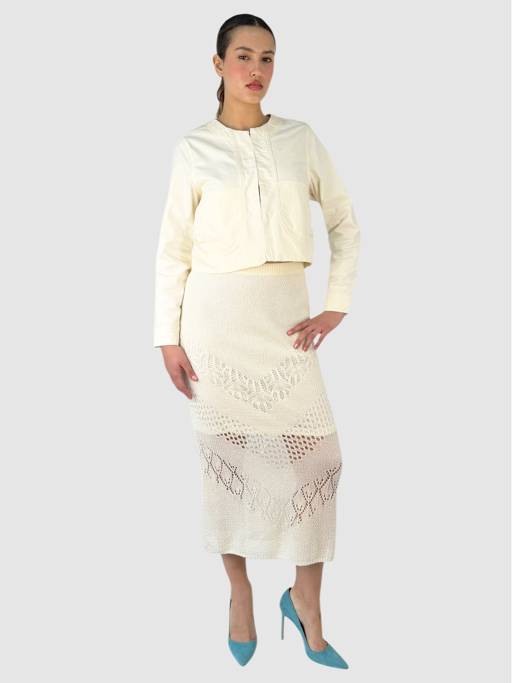 Heart Embroidered Jacket