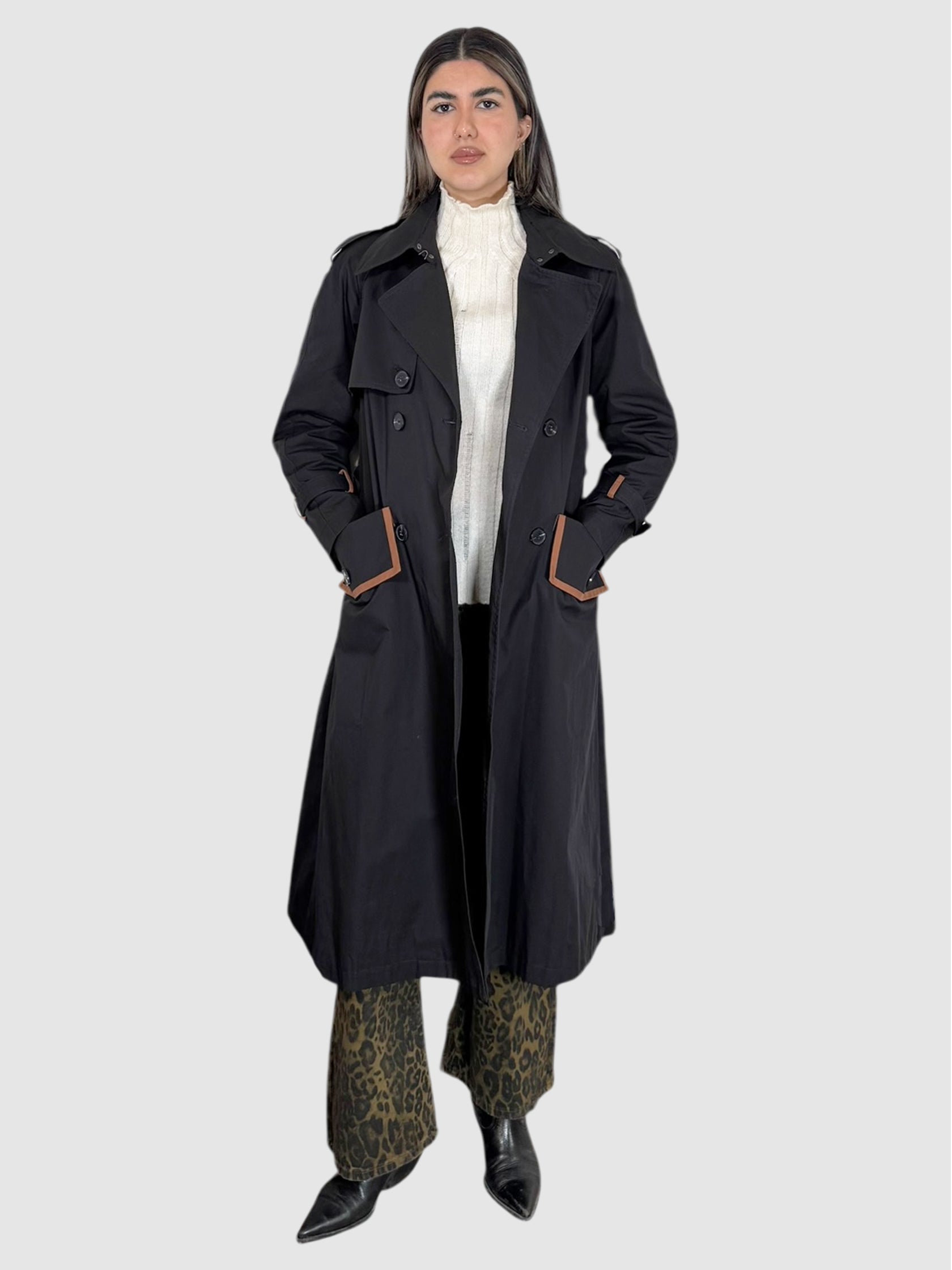 Double-Breasted Trench Coat