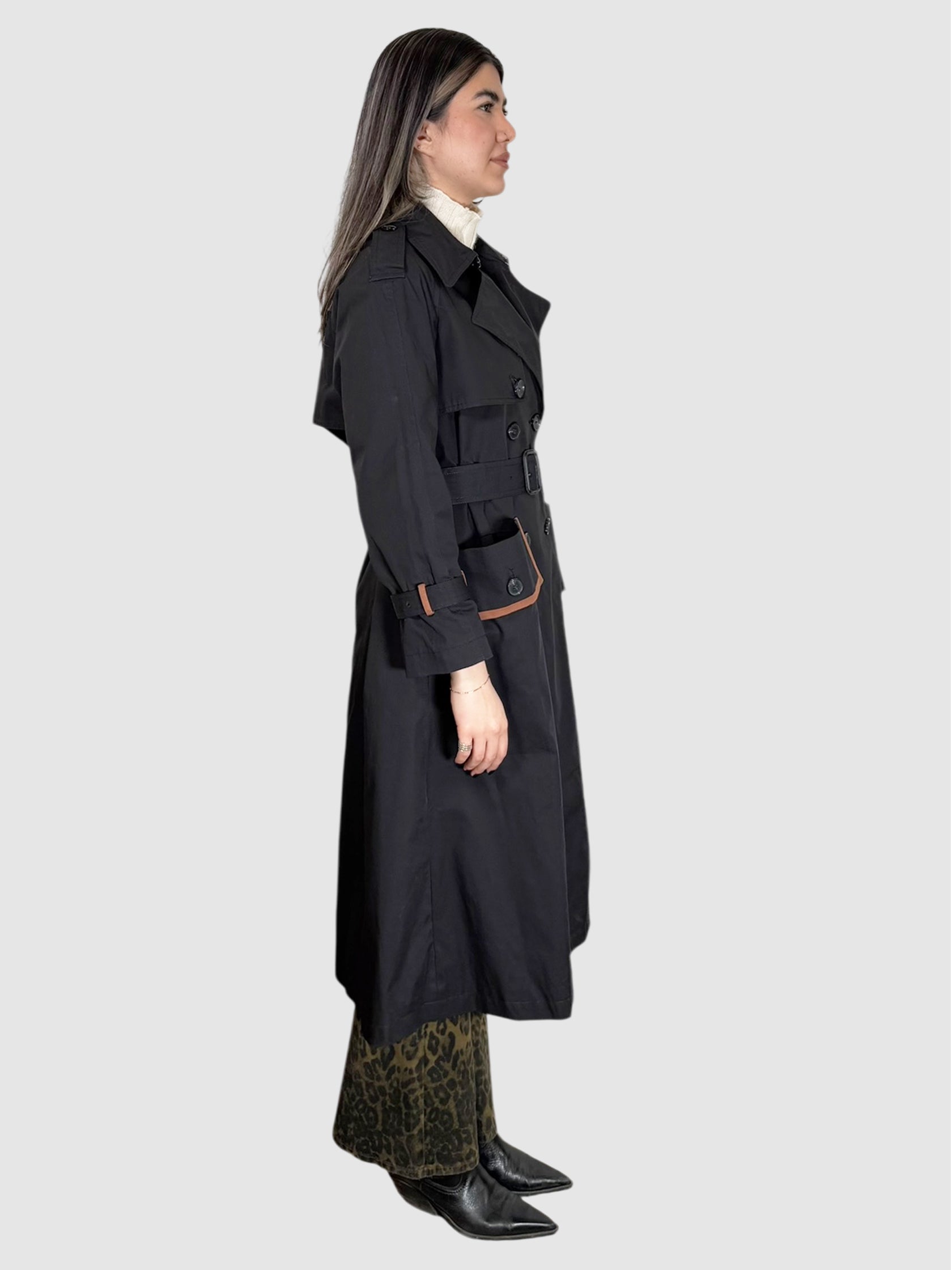 Double-Breasted Trench Coat