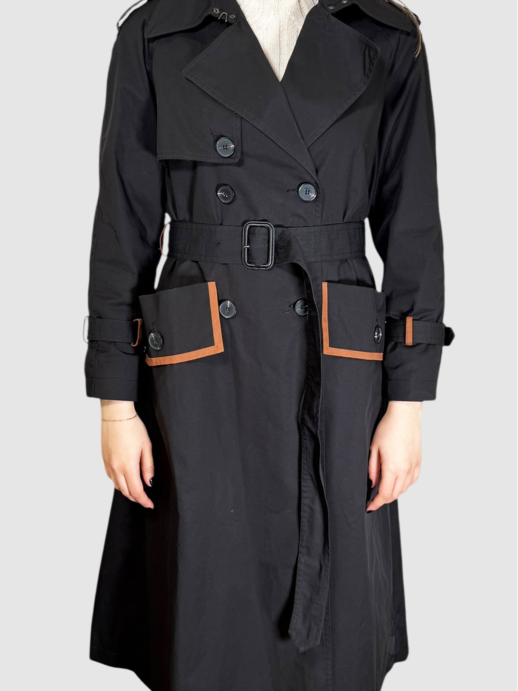 Double-Breasted Trench Coat