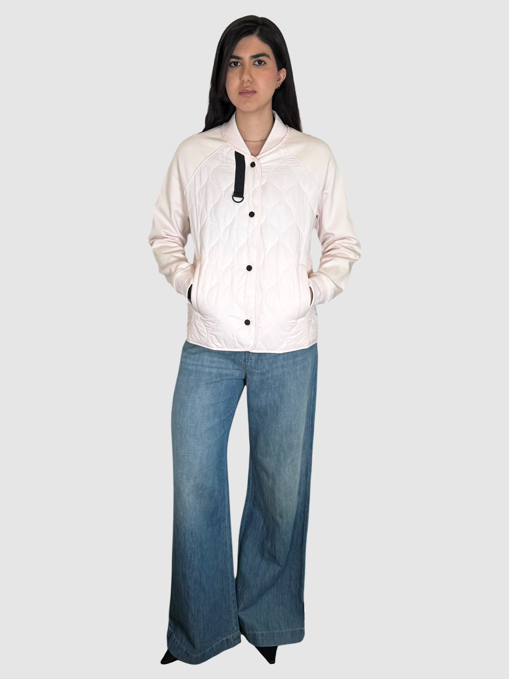 Quilted Bomber Jacket