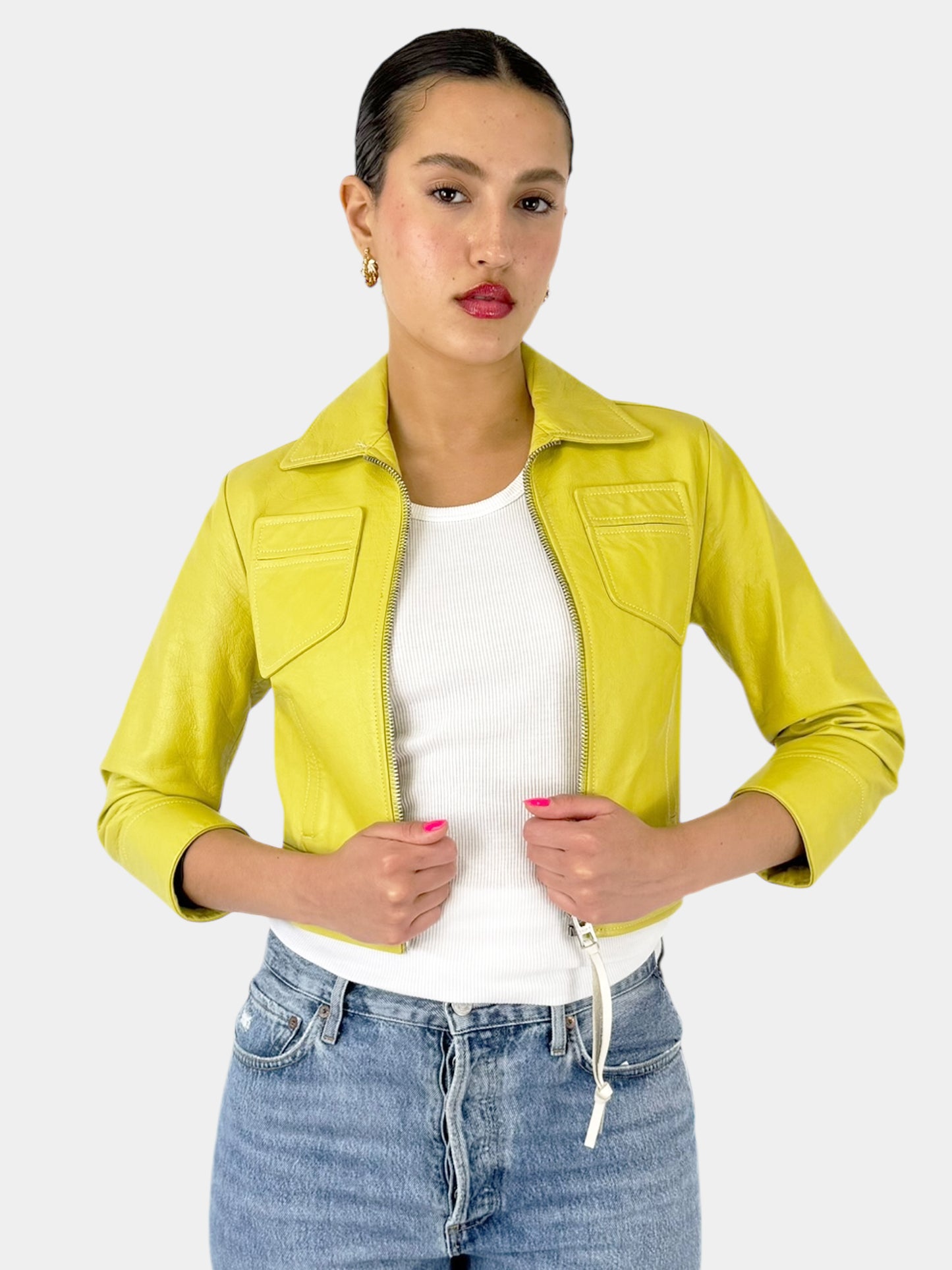 Leather Moto Jacket