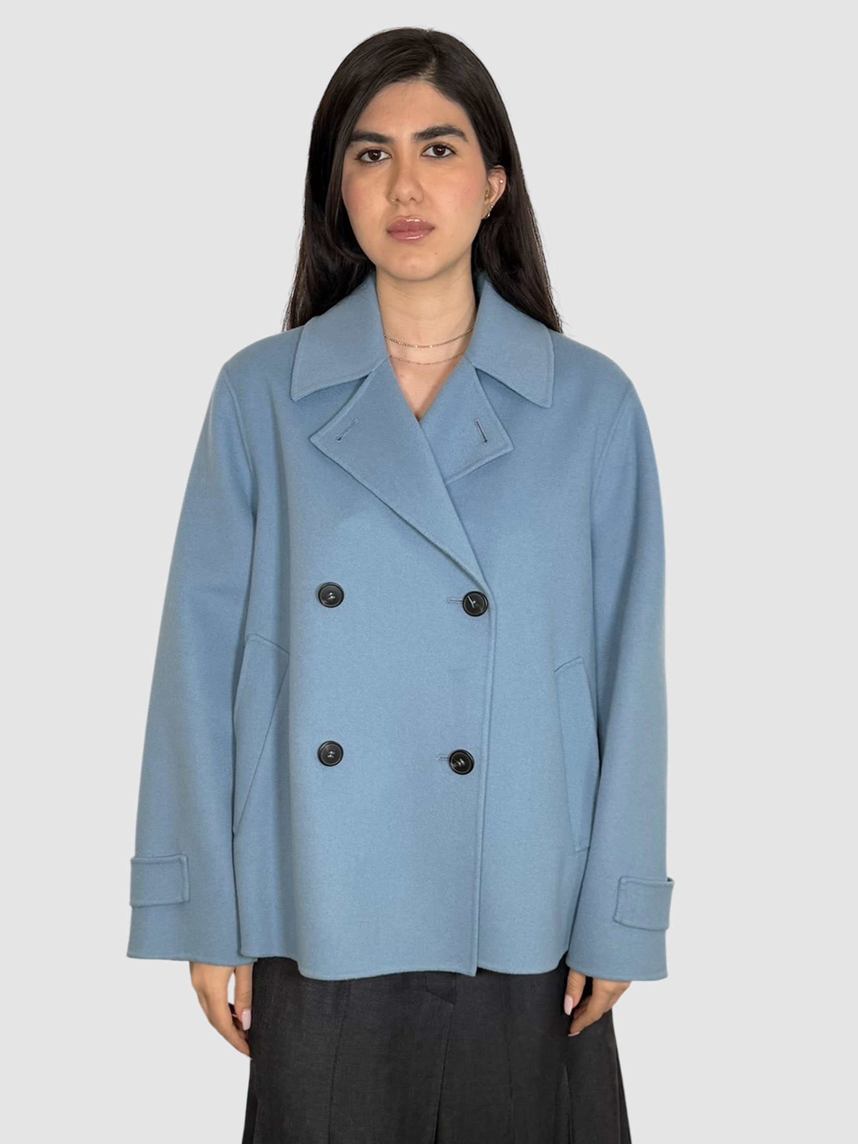 Short Double-Breasted Coat