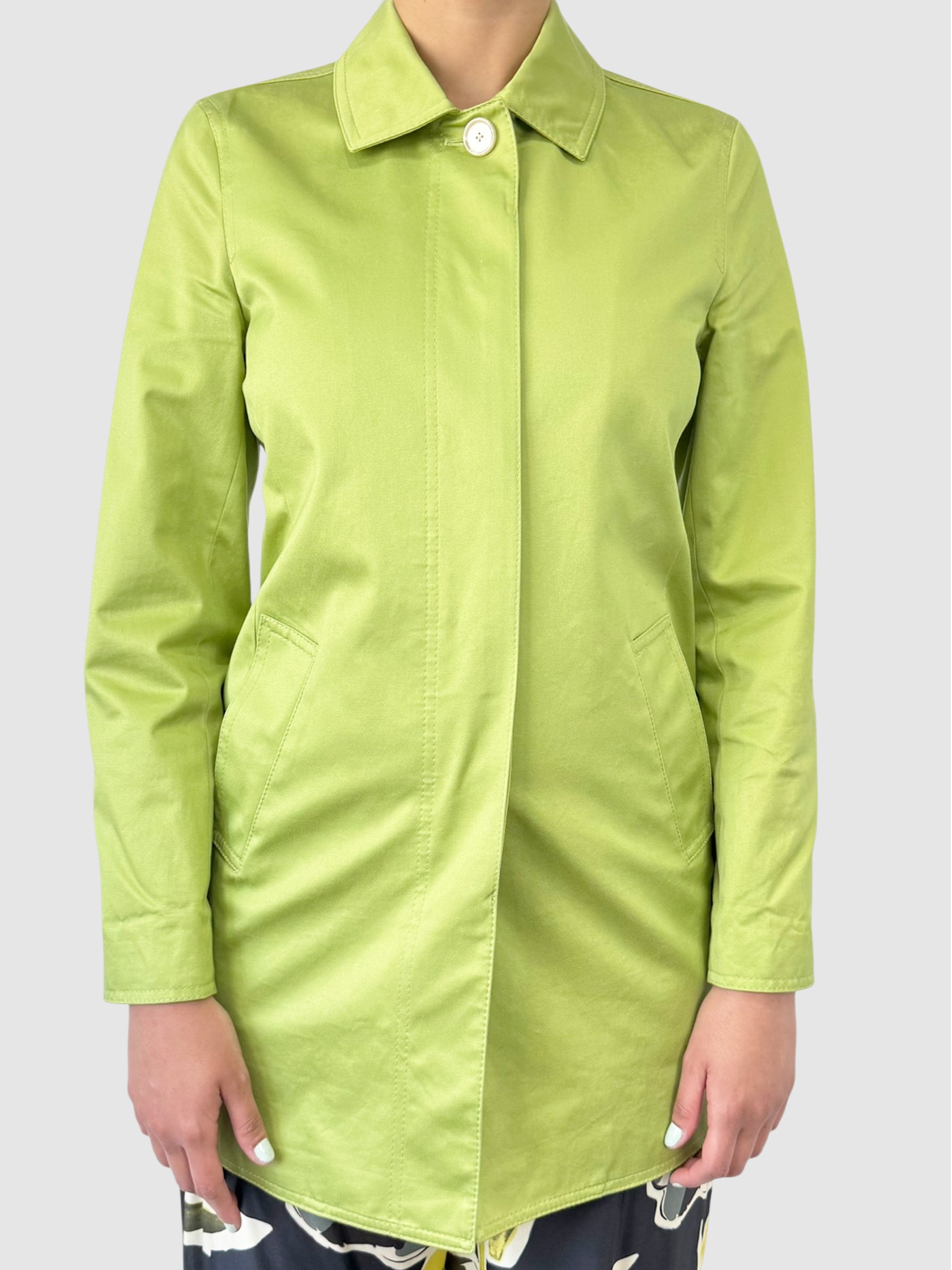 Button-Up Trench Coat