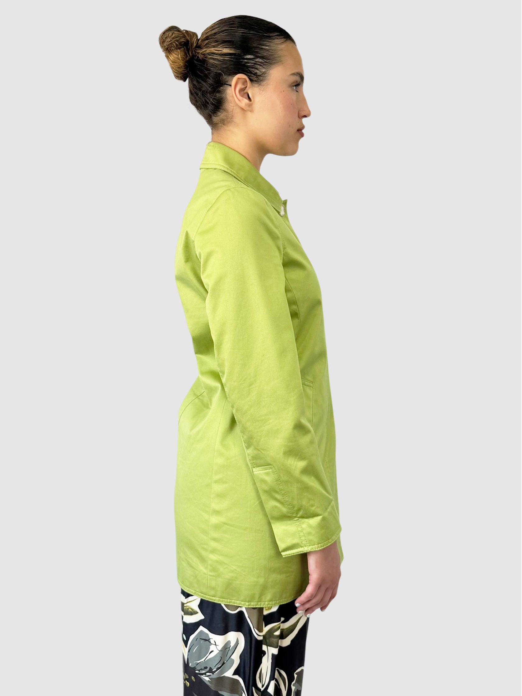 Button-Up Trench Coat