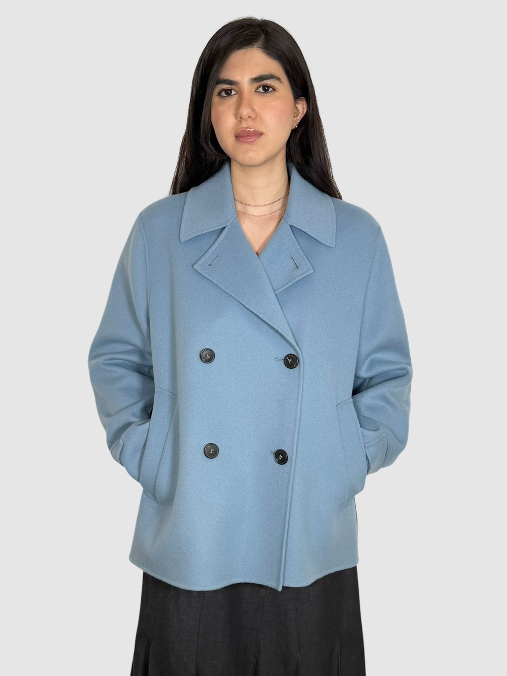 Short Double-Breasted Coat