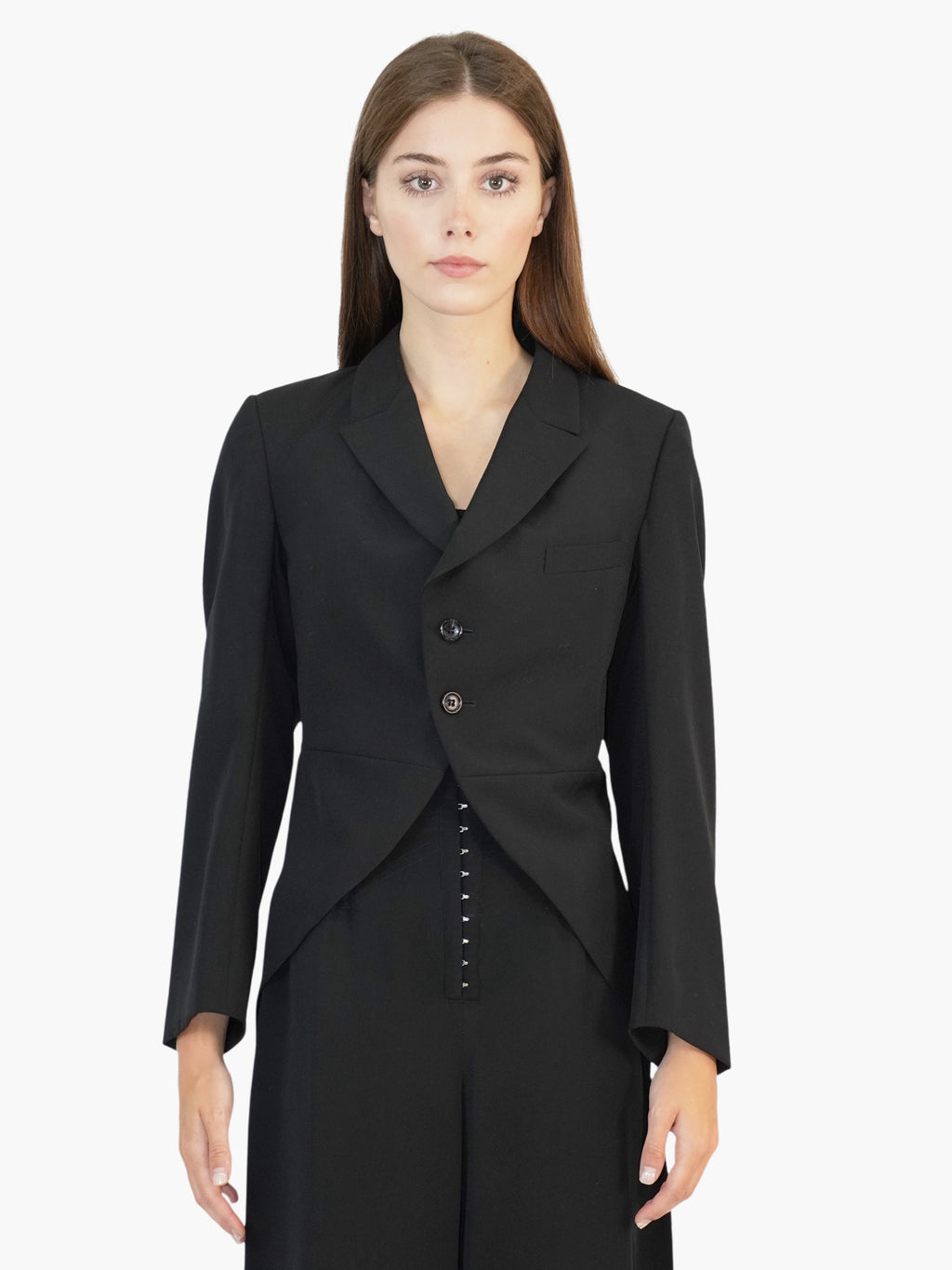 Tailcoat Button-Up Jacket