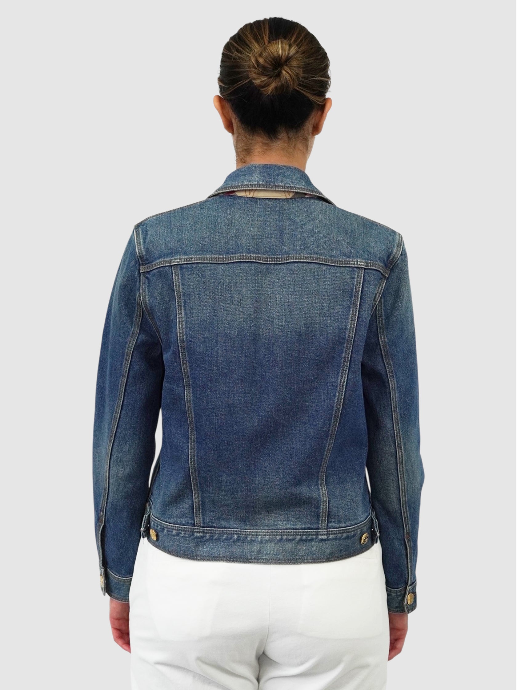 Denim Button-Up Jacket