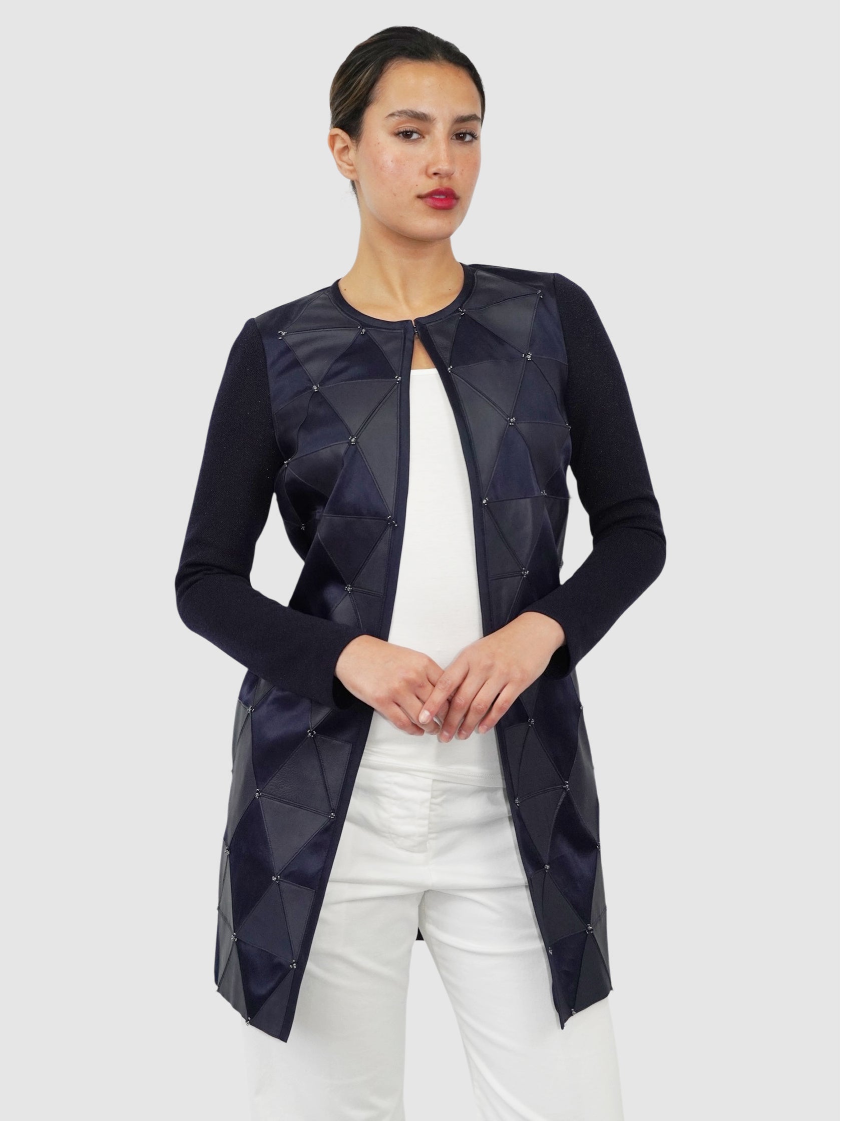 Geo Print Jacket