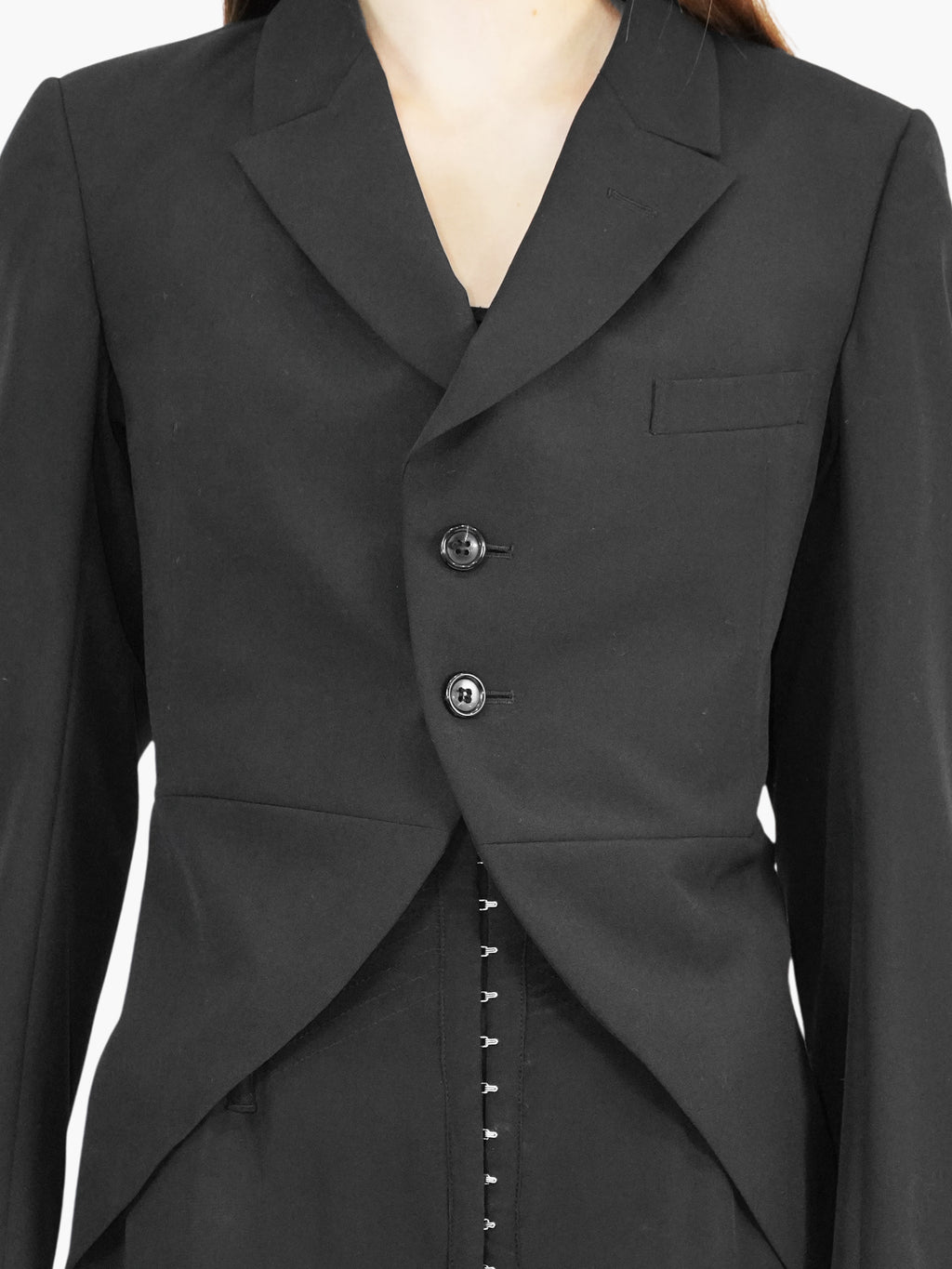 Tailcoat Button-Up Jacket