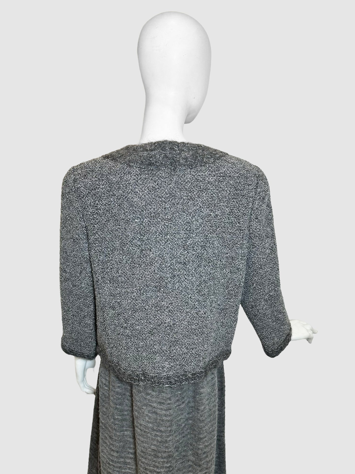 Wool Open Blazer - Size 44