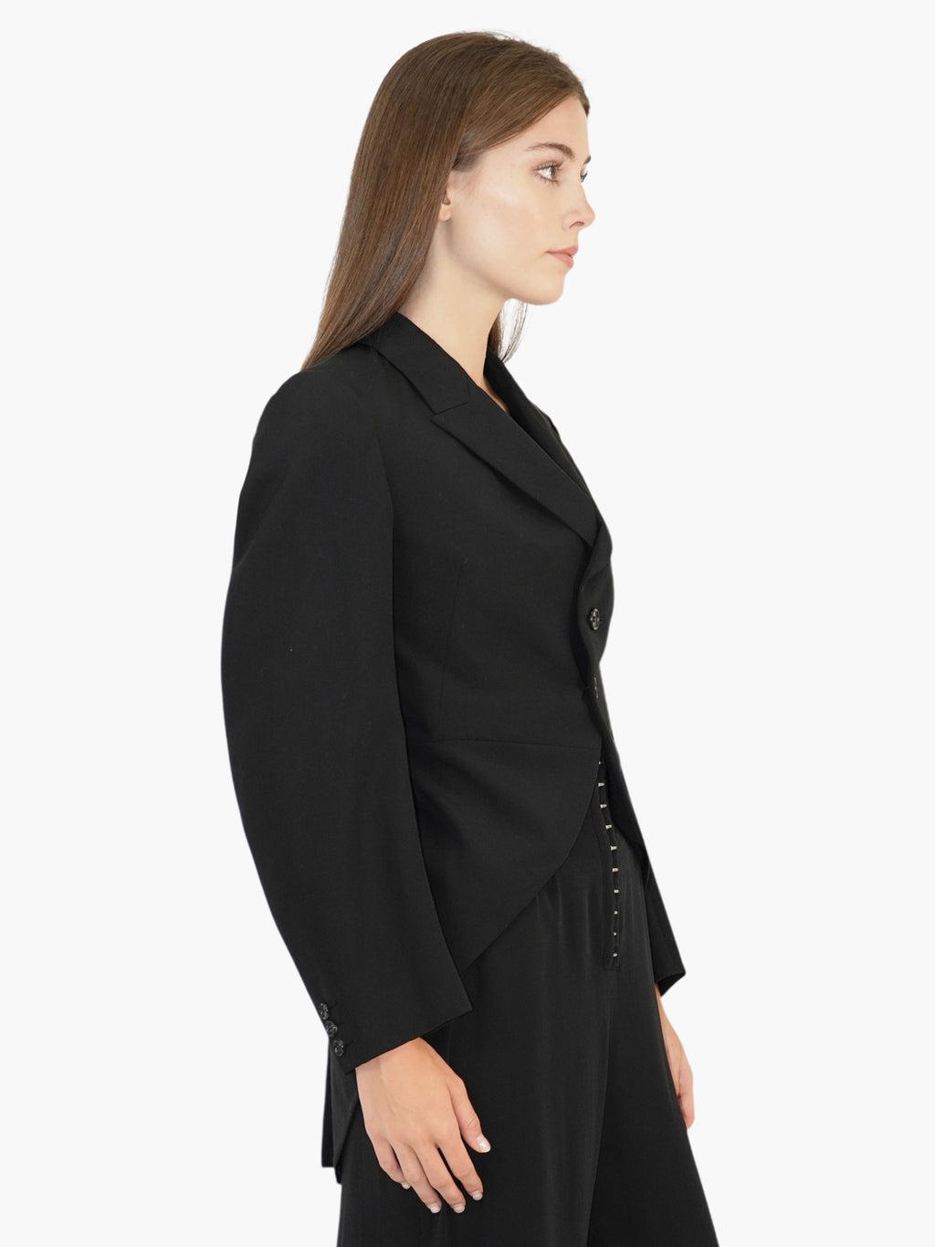 Tailcoat Button-Up Jacket