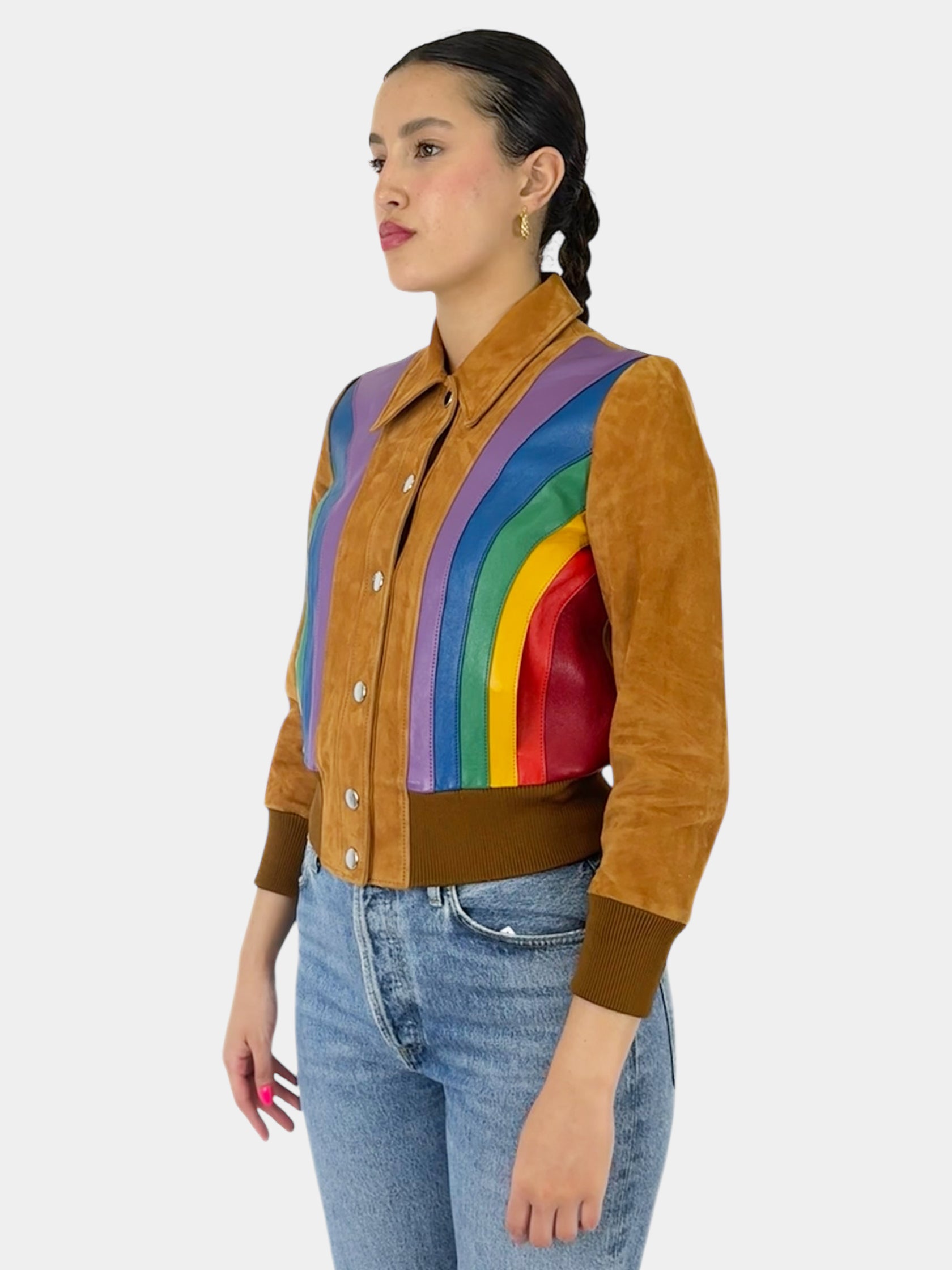 Rainbow Blouson Jacket