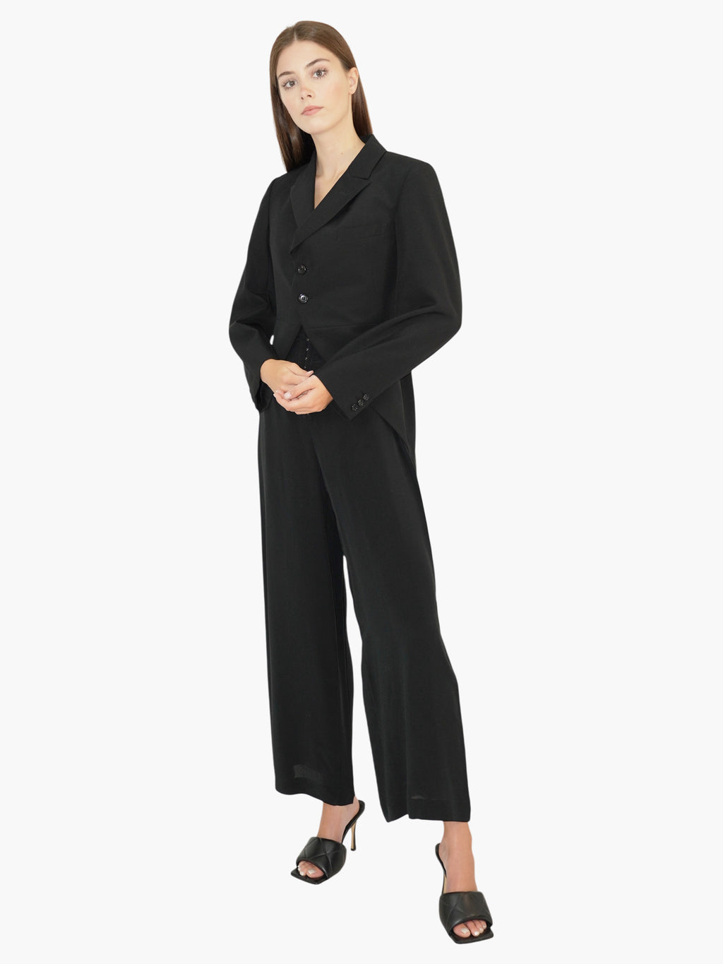 Tailcoat Button-Up Jacket