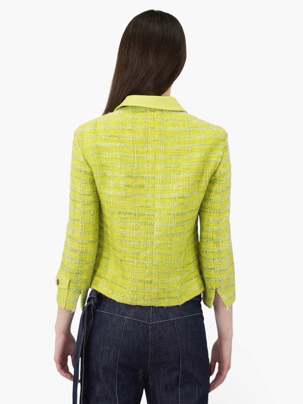 Tweed Zip-Up Jacket
