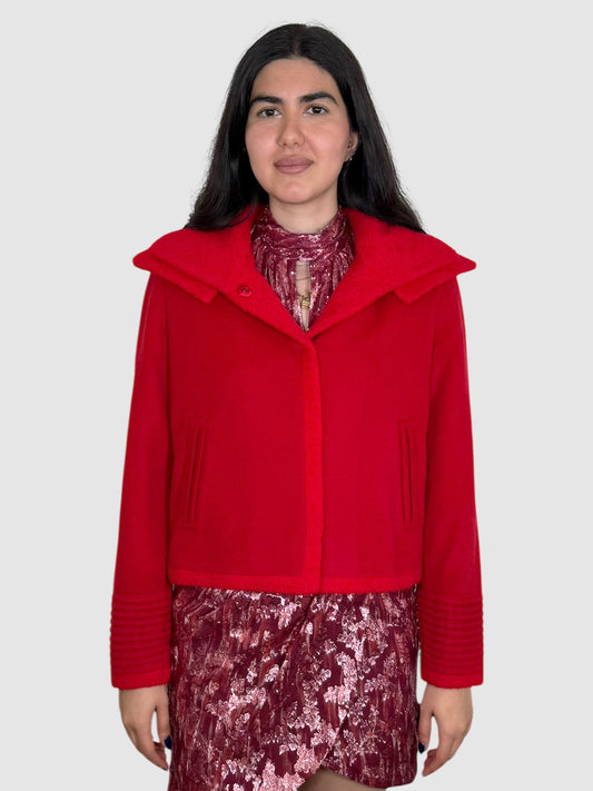 Short Alpaca Jacket