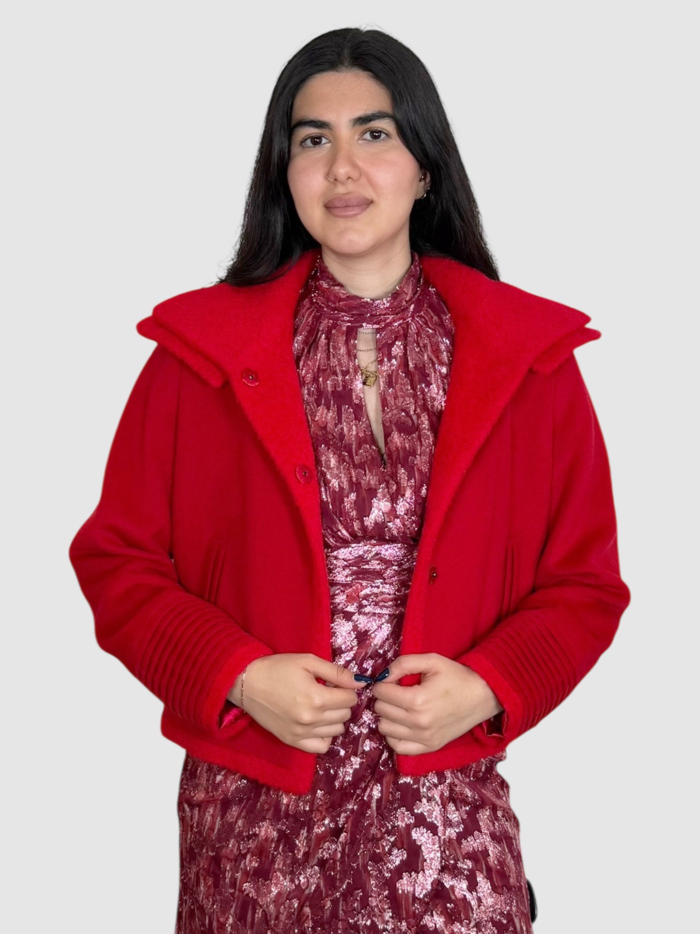Short Alpaca Jacket