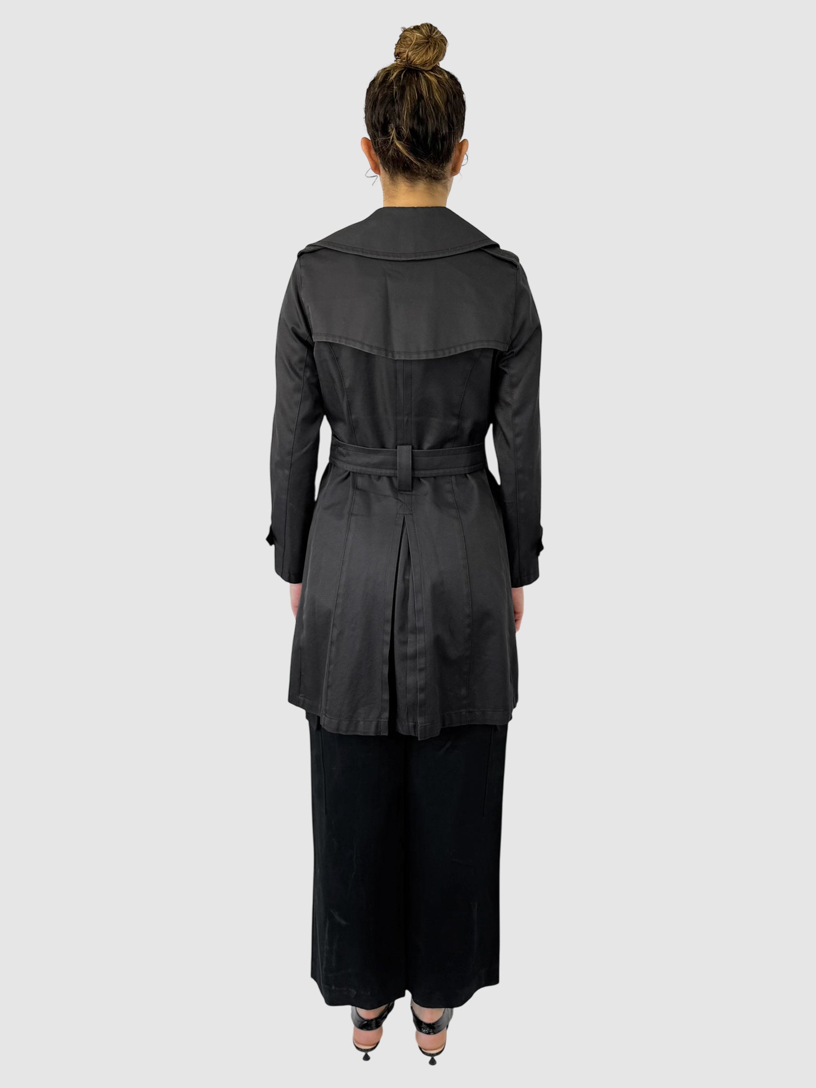 Double-Breasted Belted Jacket