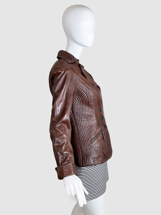 Jean Paul Berlin Leather Jacket - Size 36