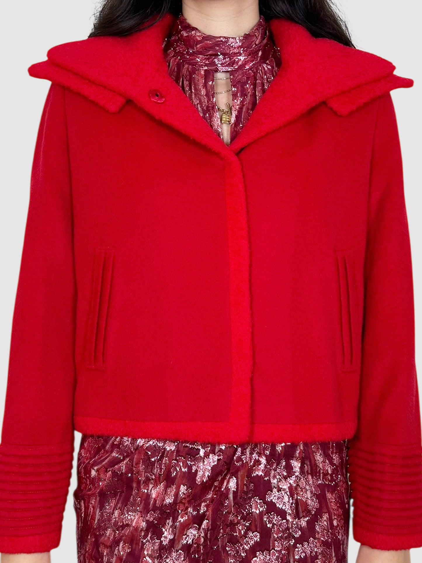 Short Alpaca Jacket