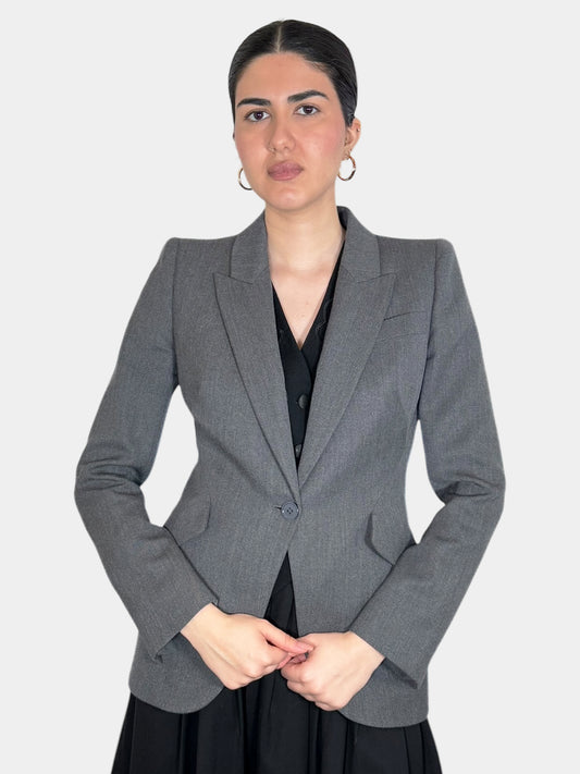 Wool Tailored Blazer