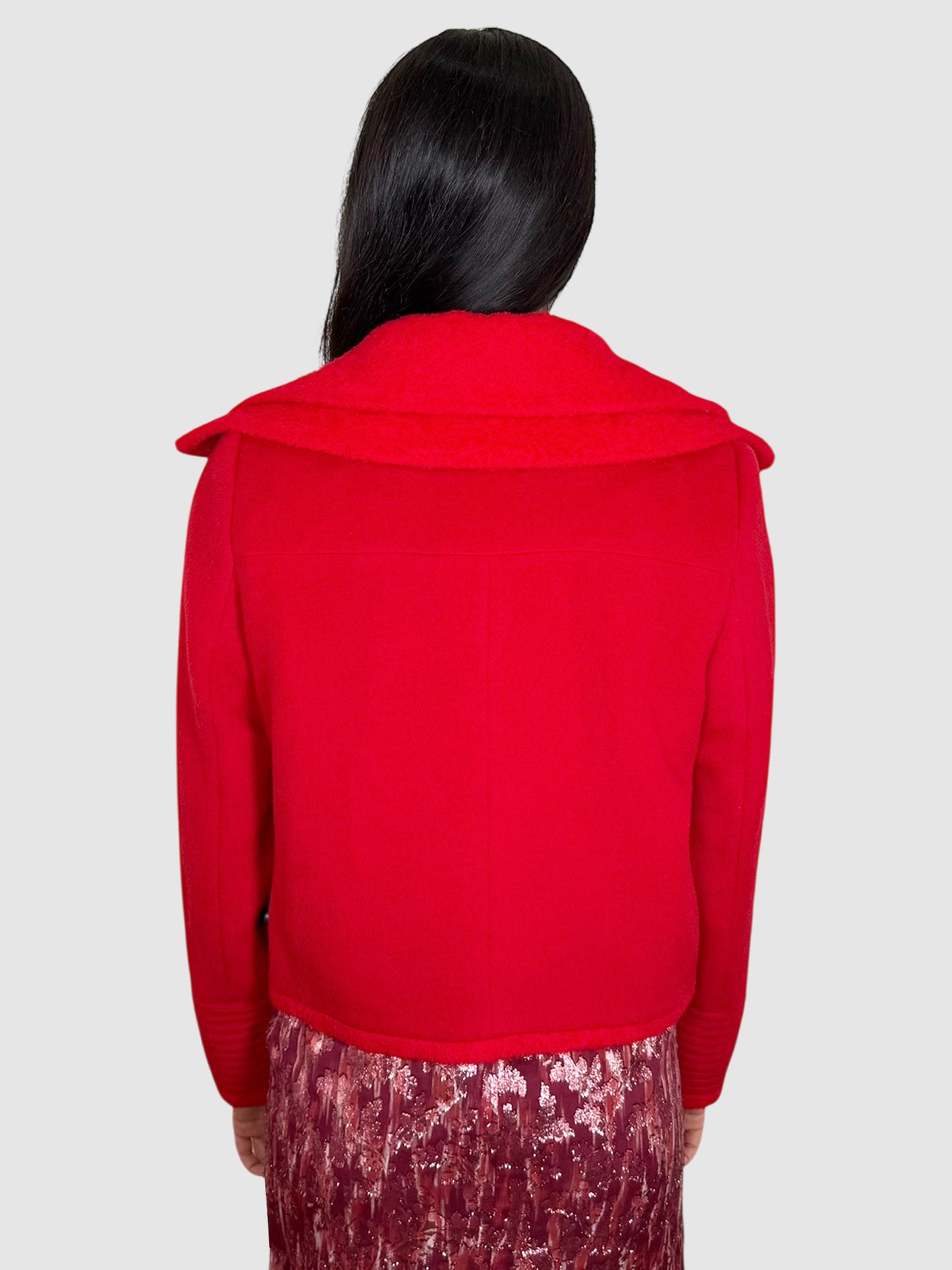 Short Alpaca Jacket