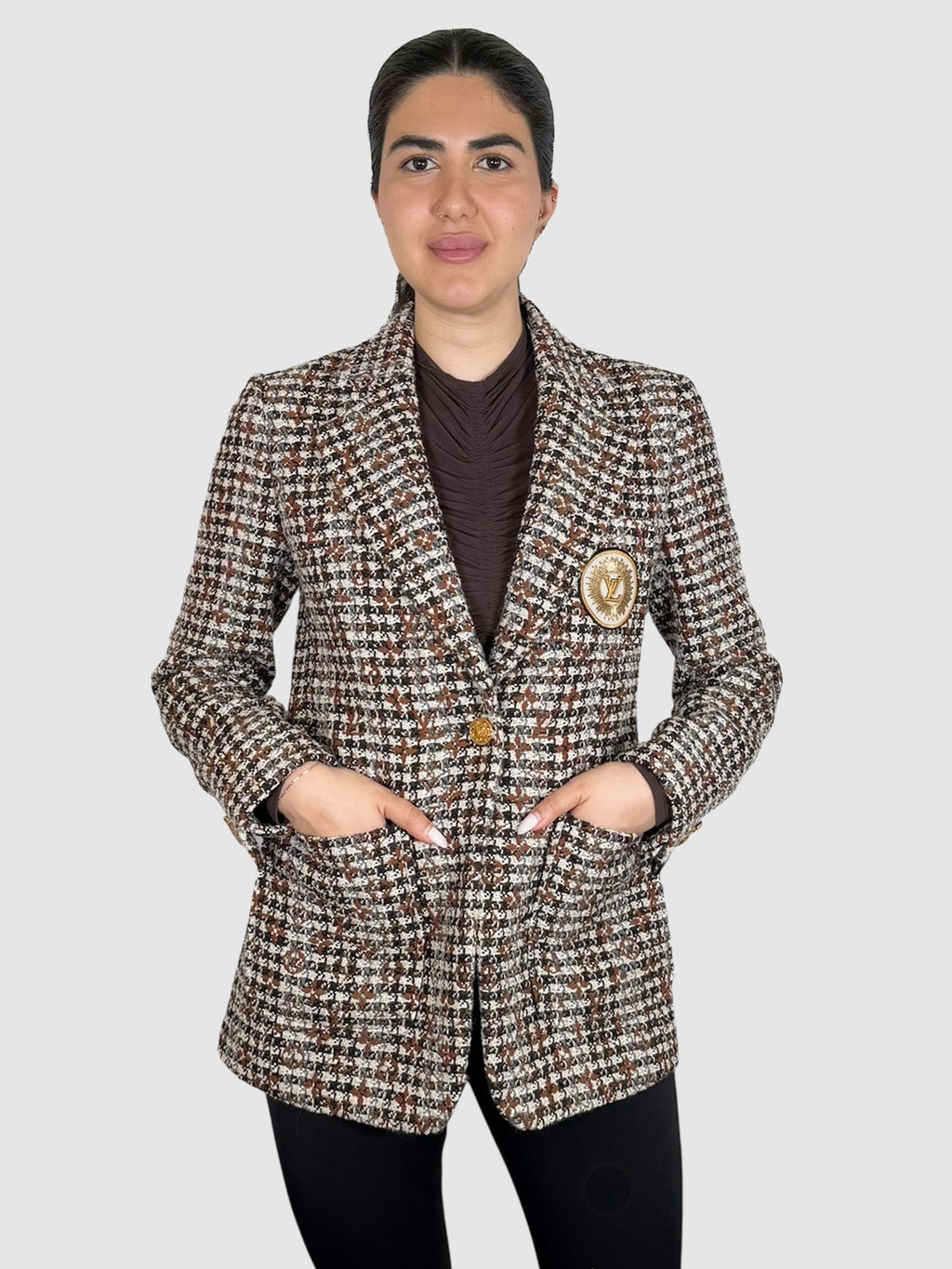 2022 Monogram Tweed Blazer