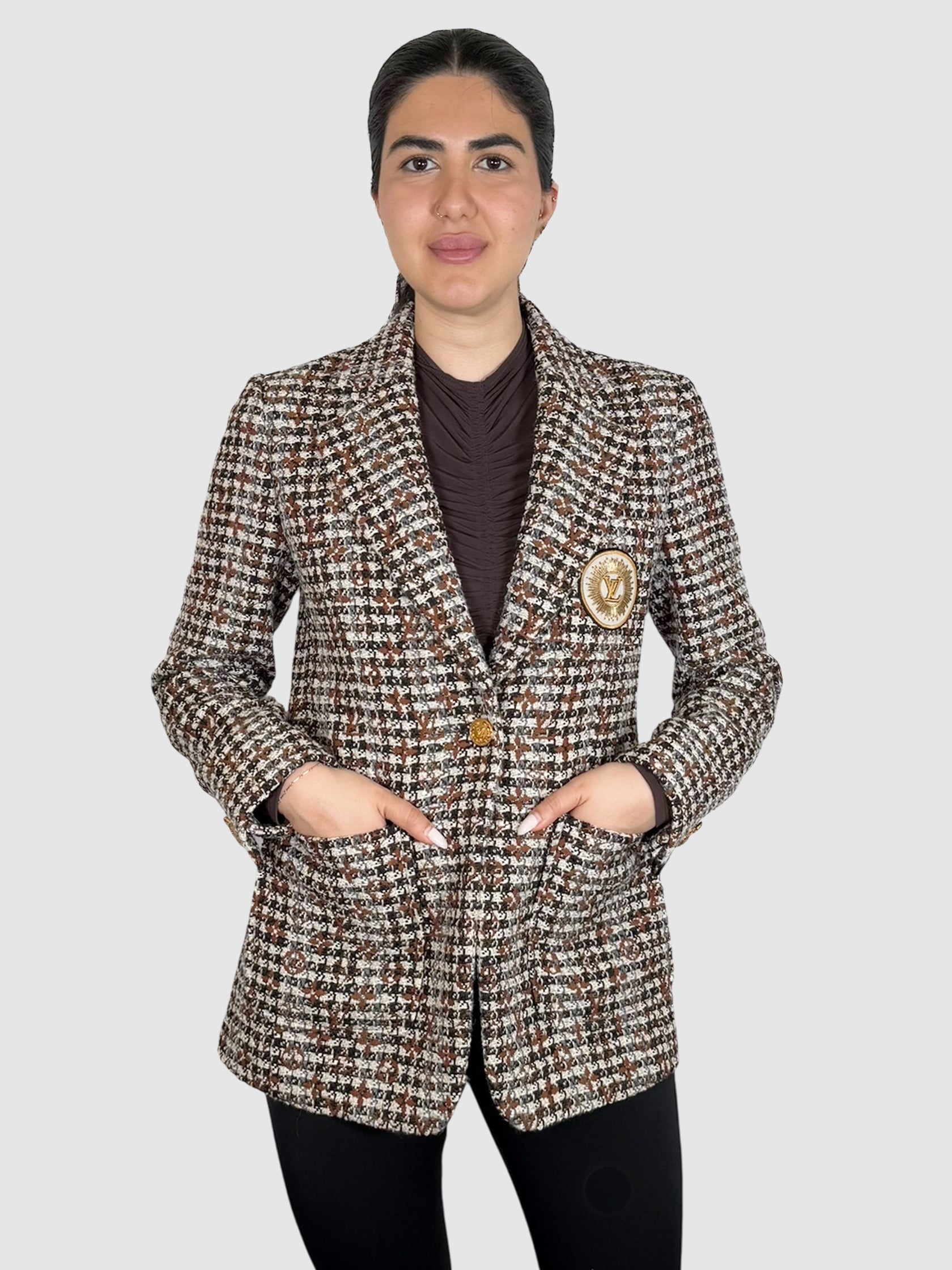 2022 Monogram Tweed Blazer